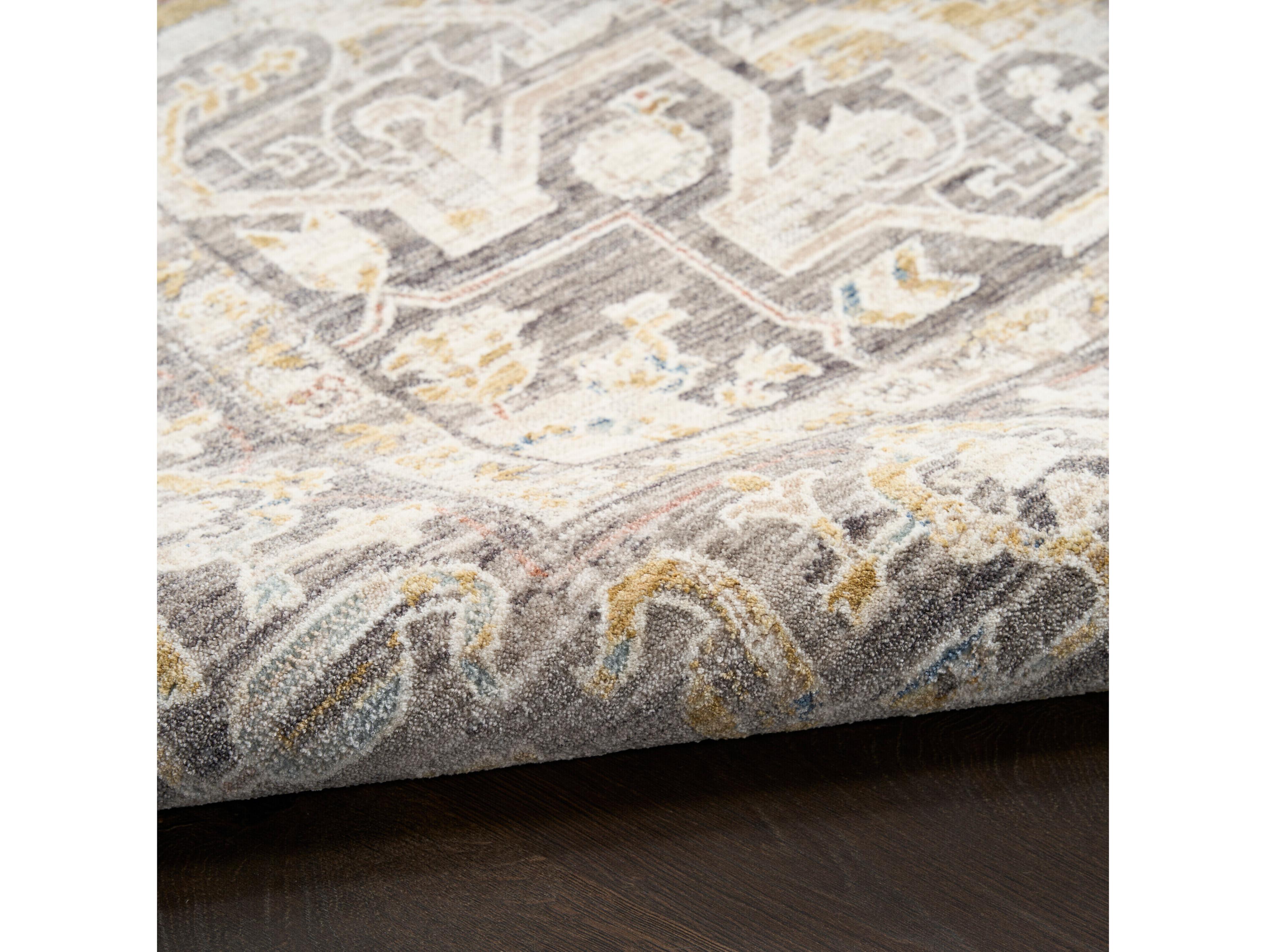 Nourison Antique Fusion Bordered Runner Area Rug