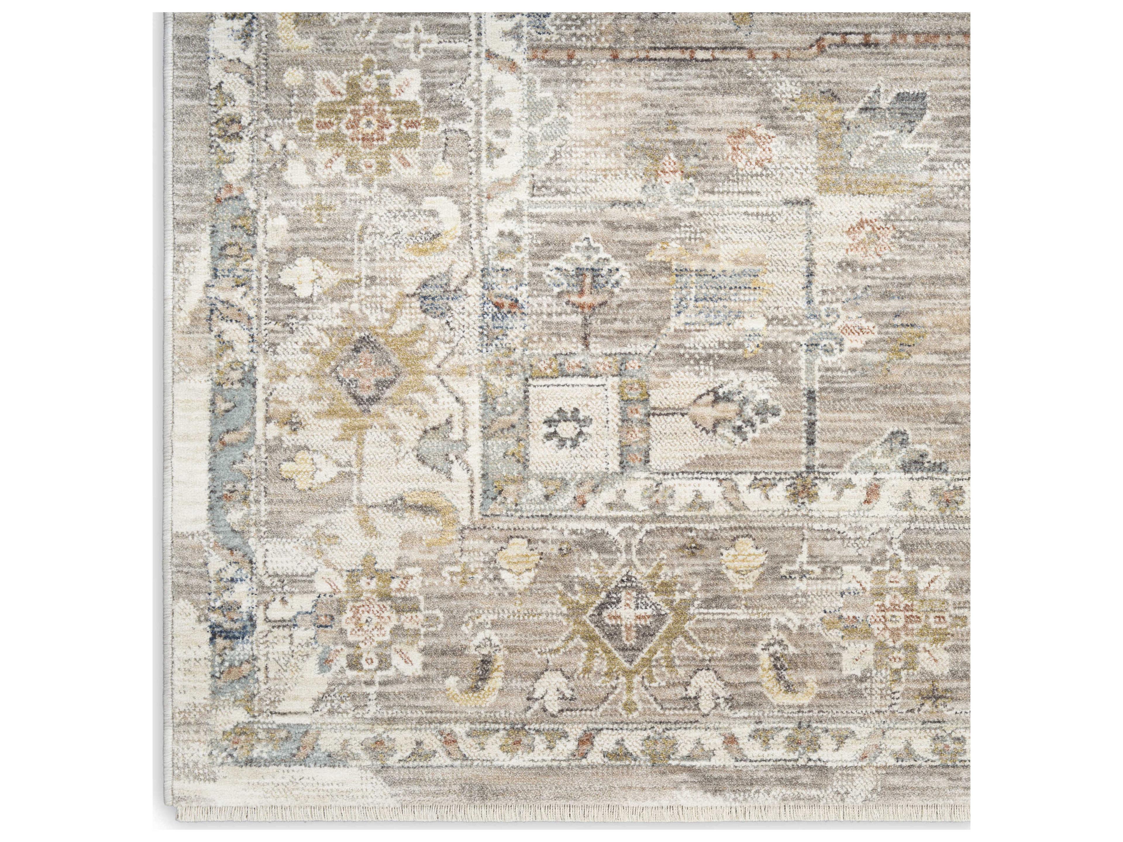 Nourison Antique Fusion Bordered Area Rug