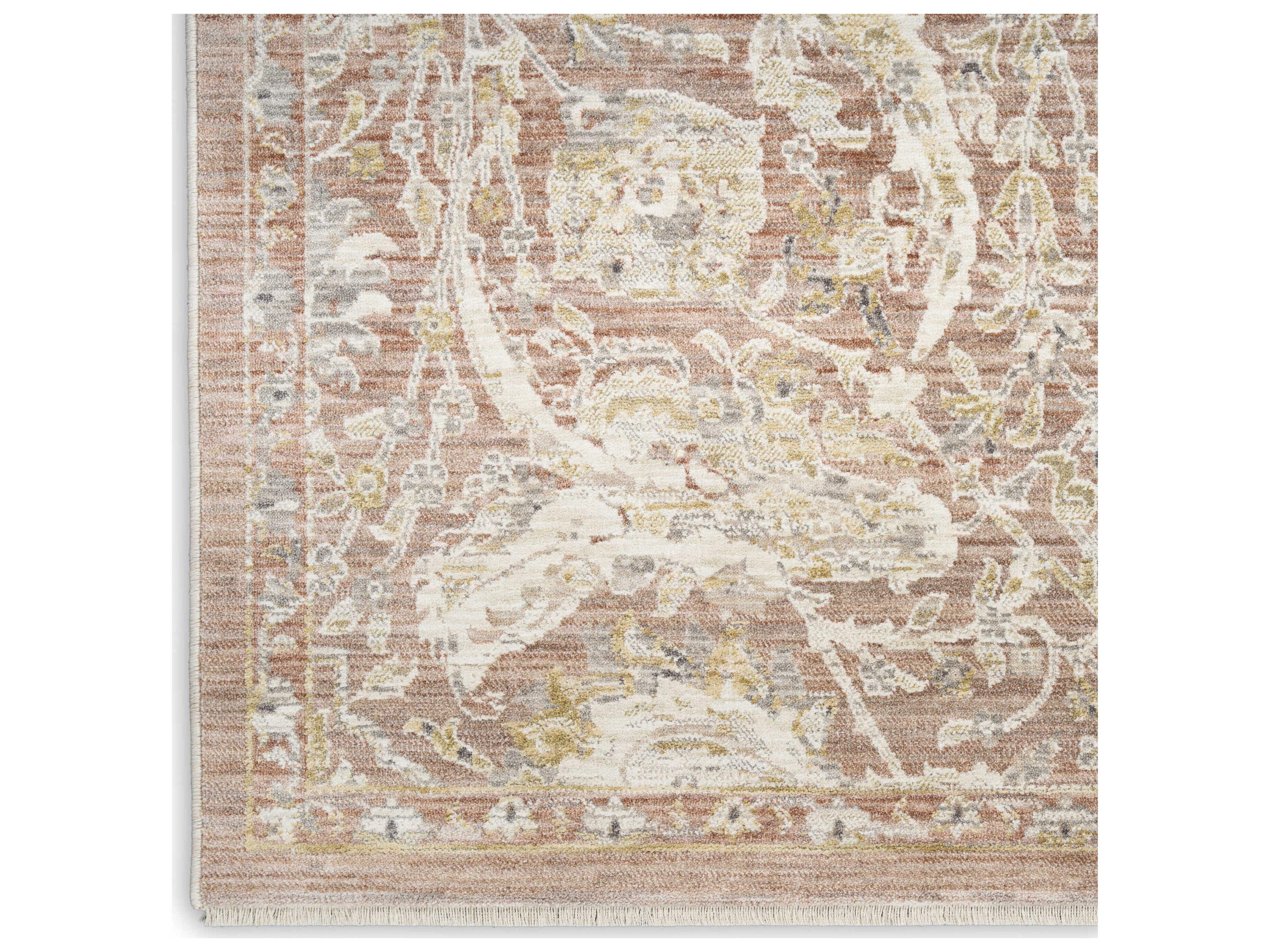 Nourison Antique Fusion Bordered Area Rug