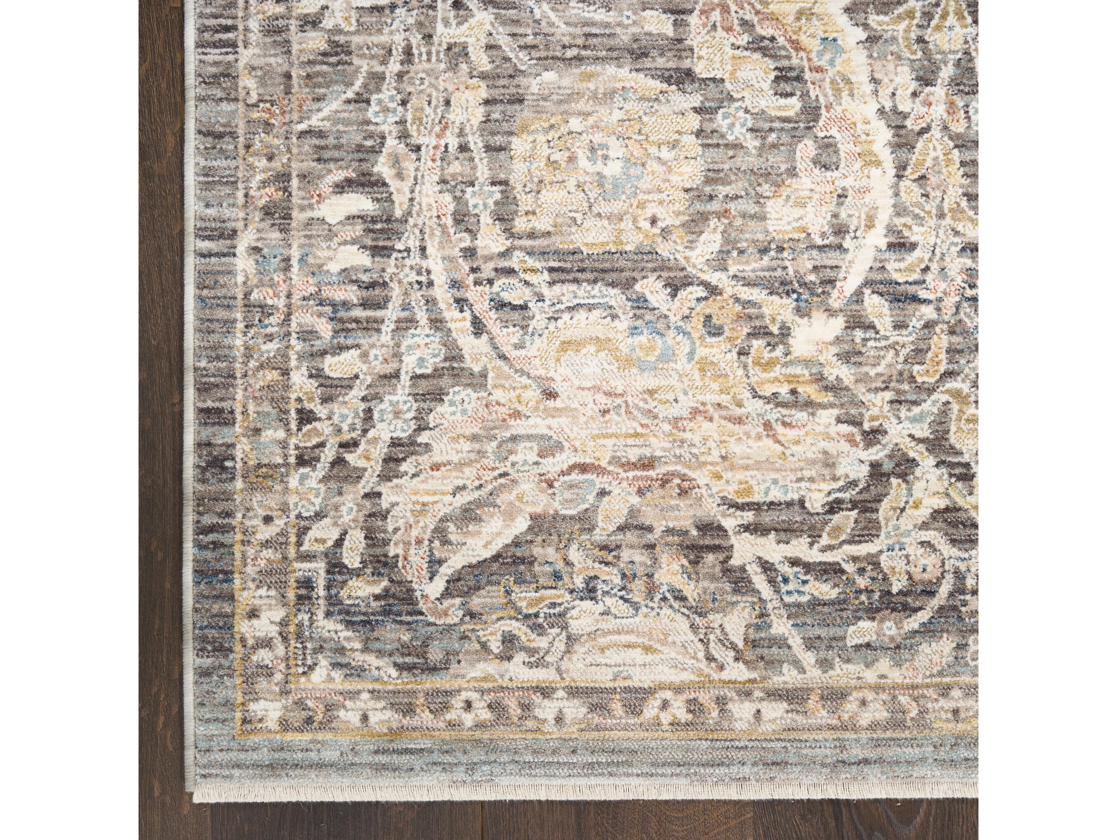 Nourison Antique Fusion Bordered Area Rug