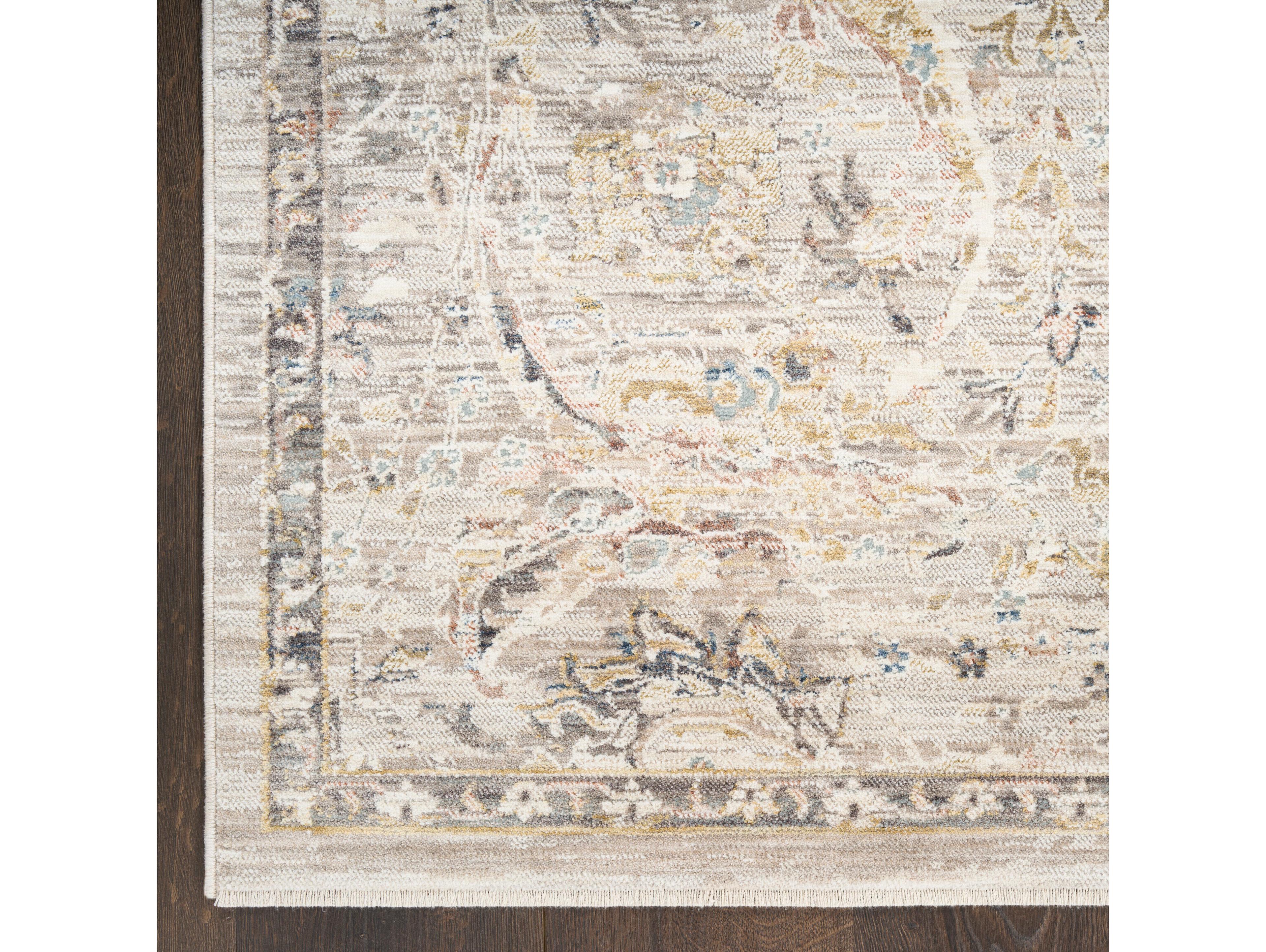 Nourison Antique Fusion Bordered Area Rug