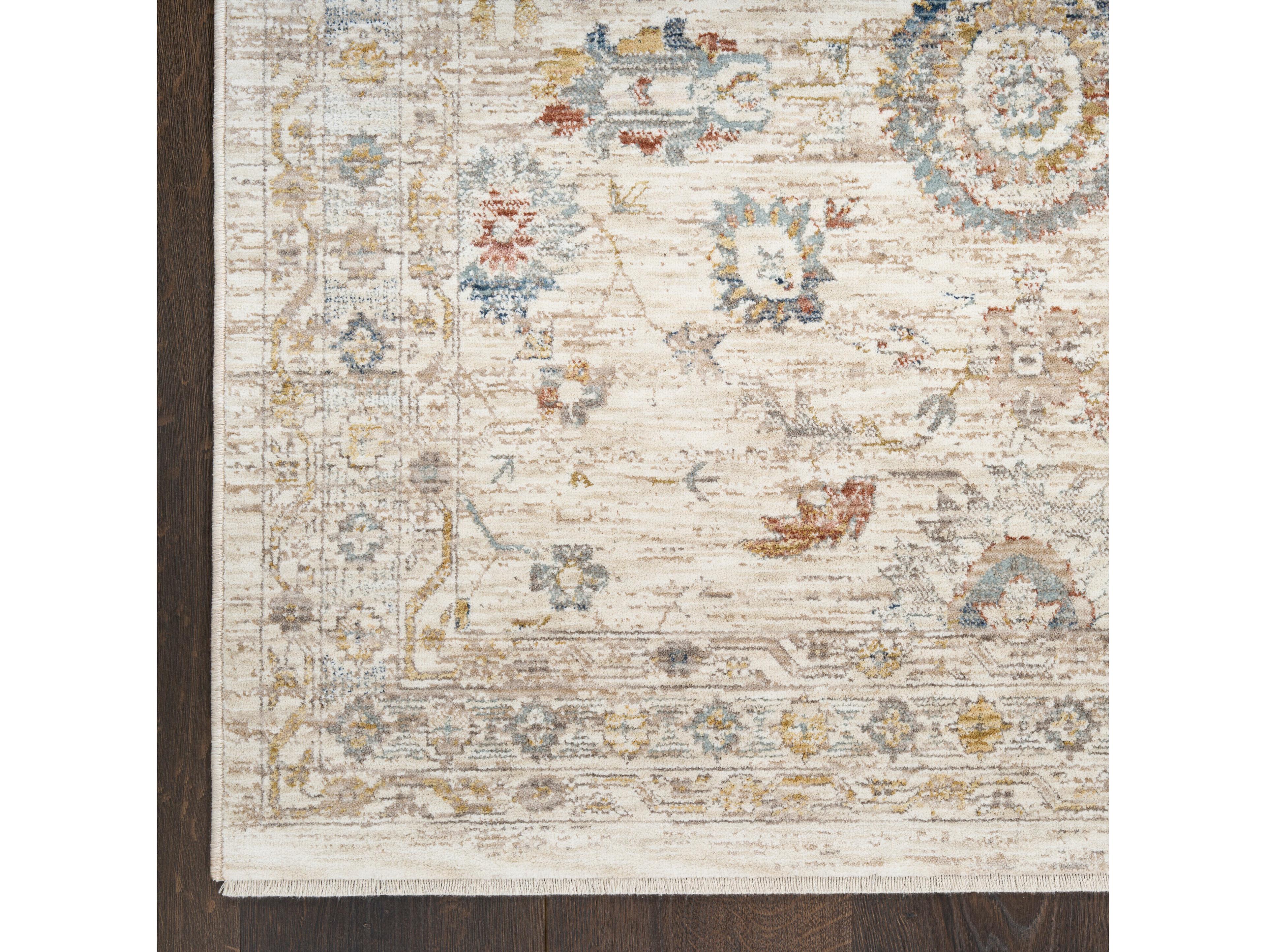 Nourison Antique Fusion Bordered Area Rug