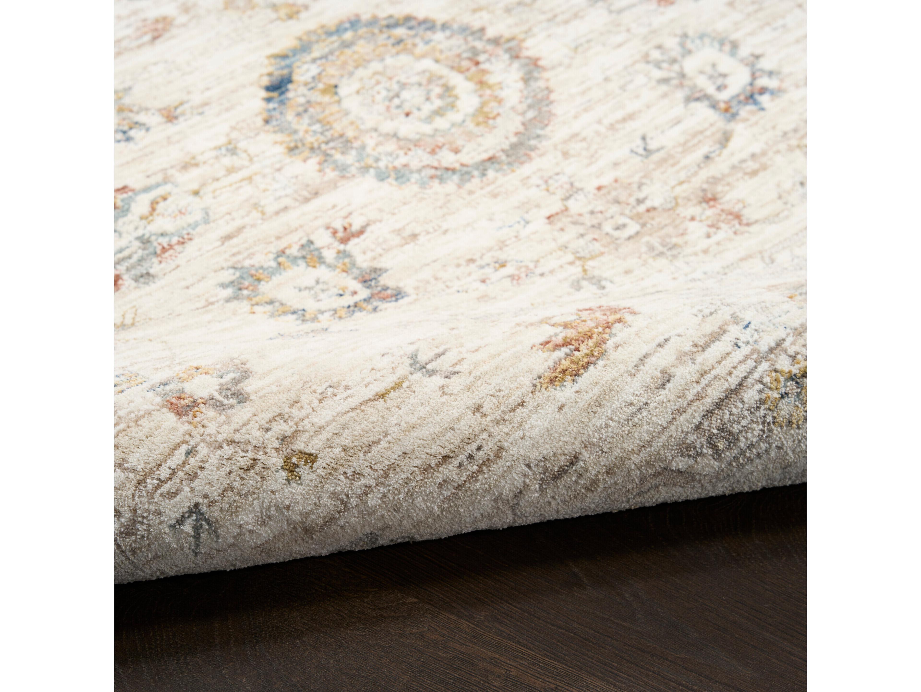 Nourison Antique Fusion Bordered Runner Area Rug