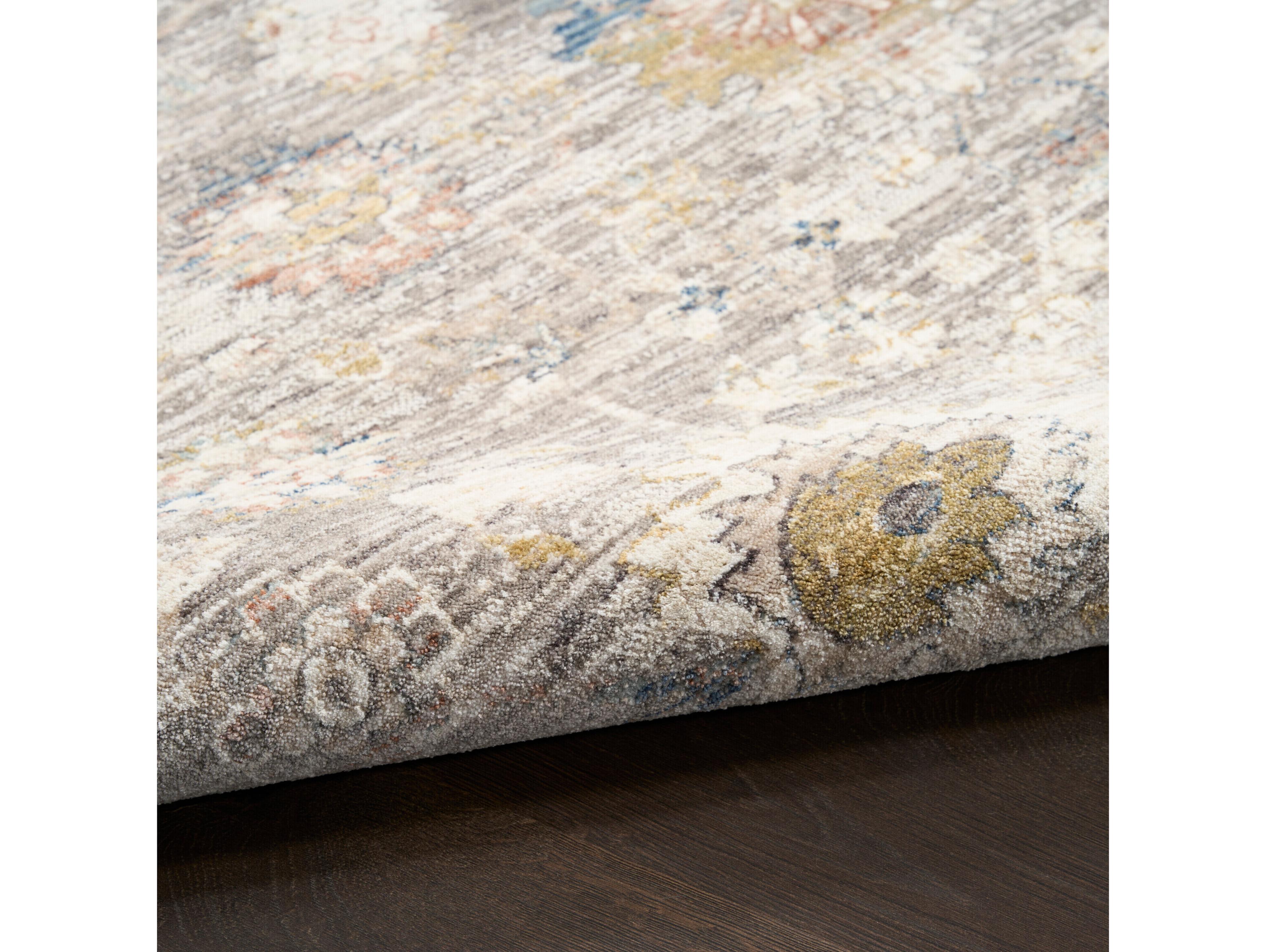 Nourison Antique Fusion Bordered Runner Area Rug