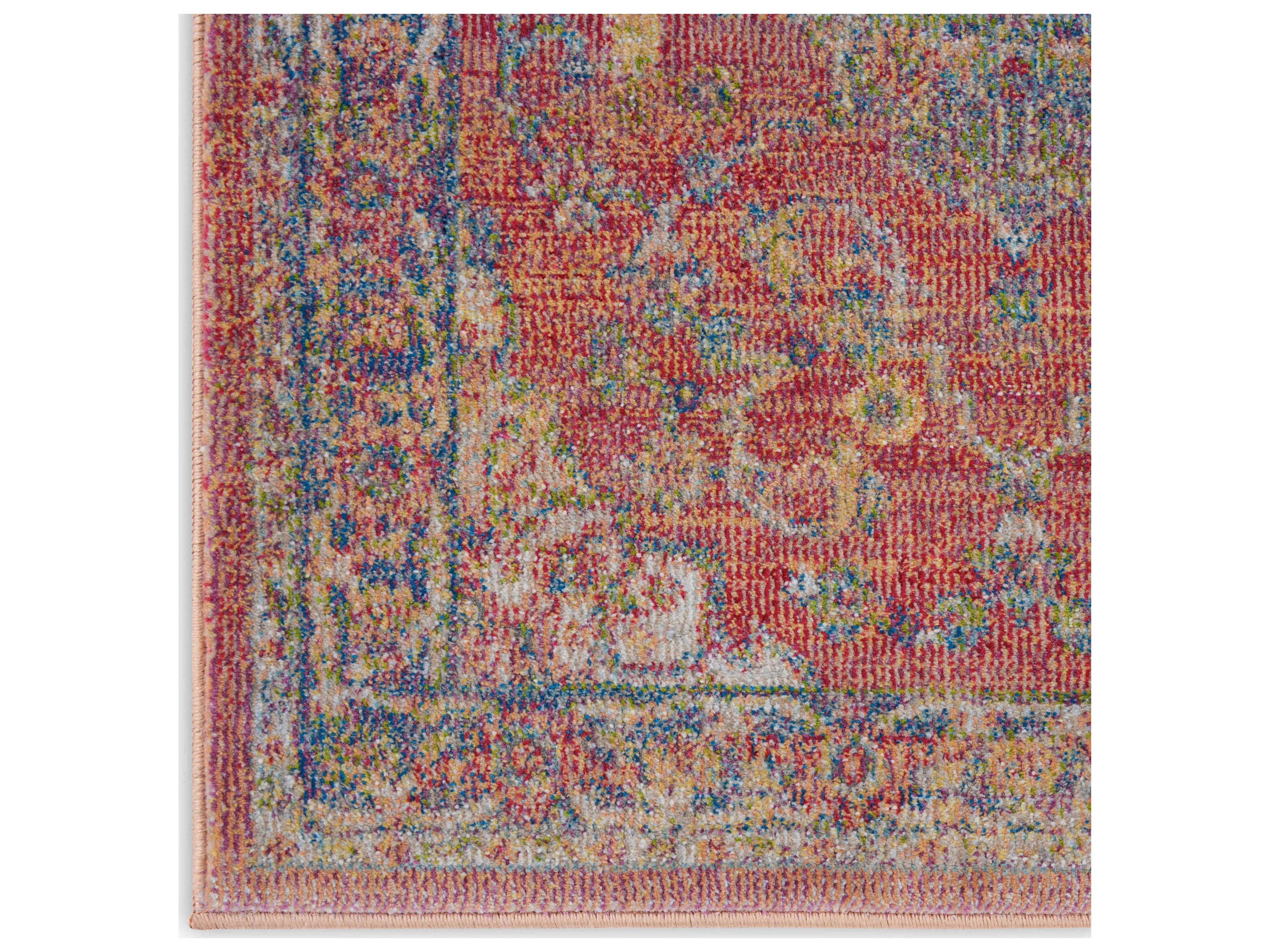 Nourison Ankara Global Bordered Runner Area Rug