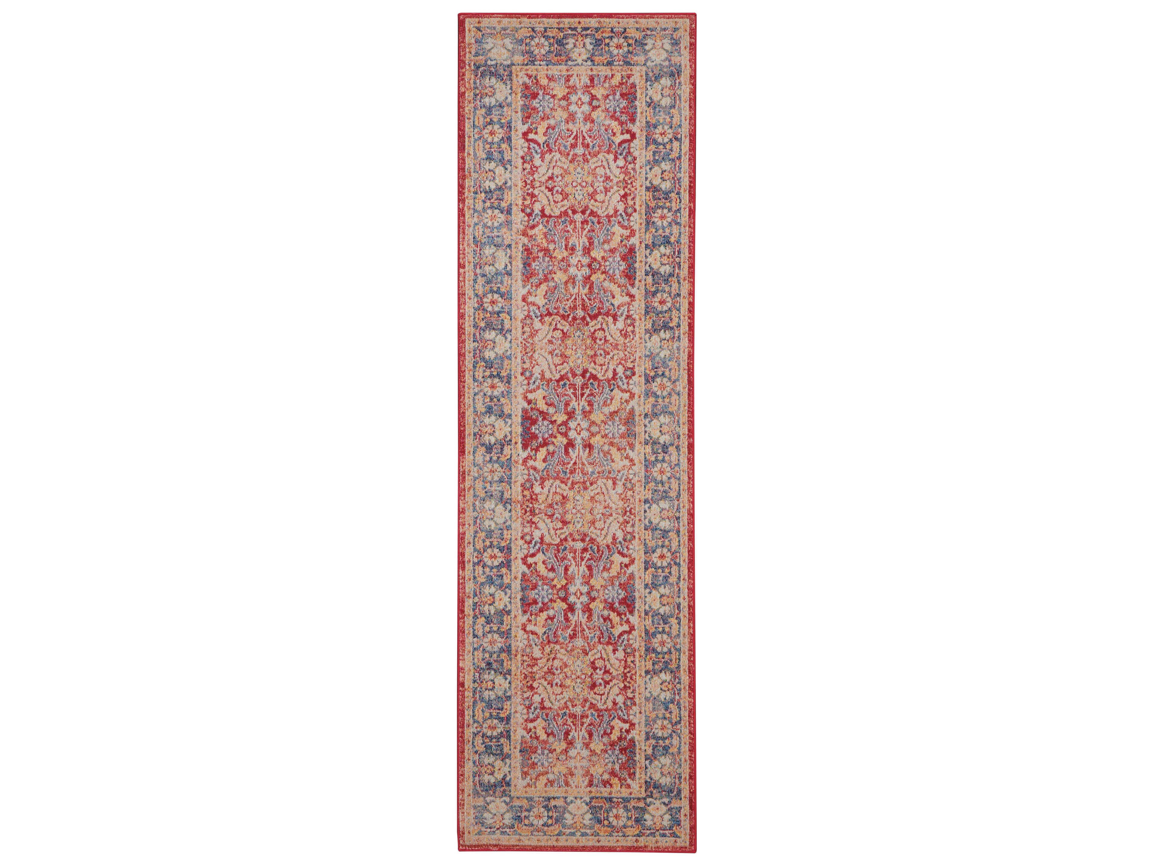 Nourison Ankara Global Bordered Runner Area Rug