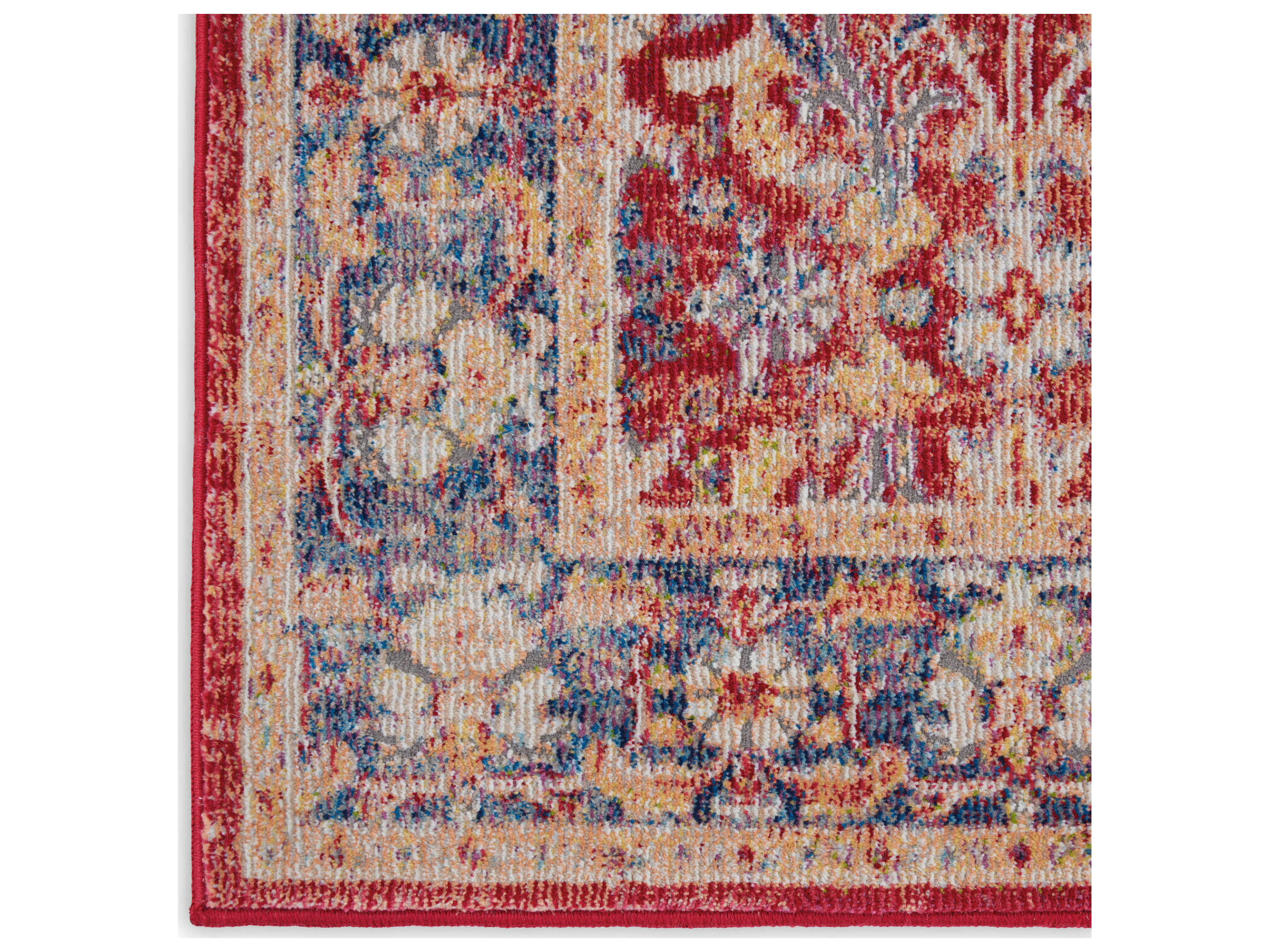 Nourison Ankara Global Bordered Runner Area Rug