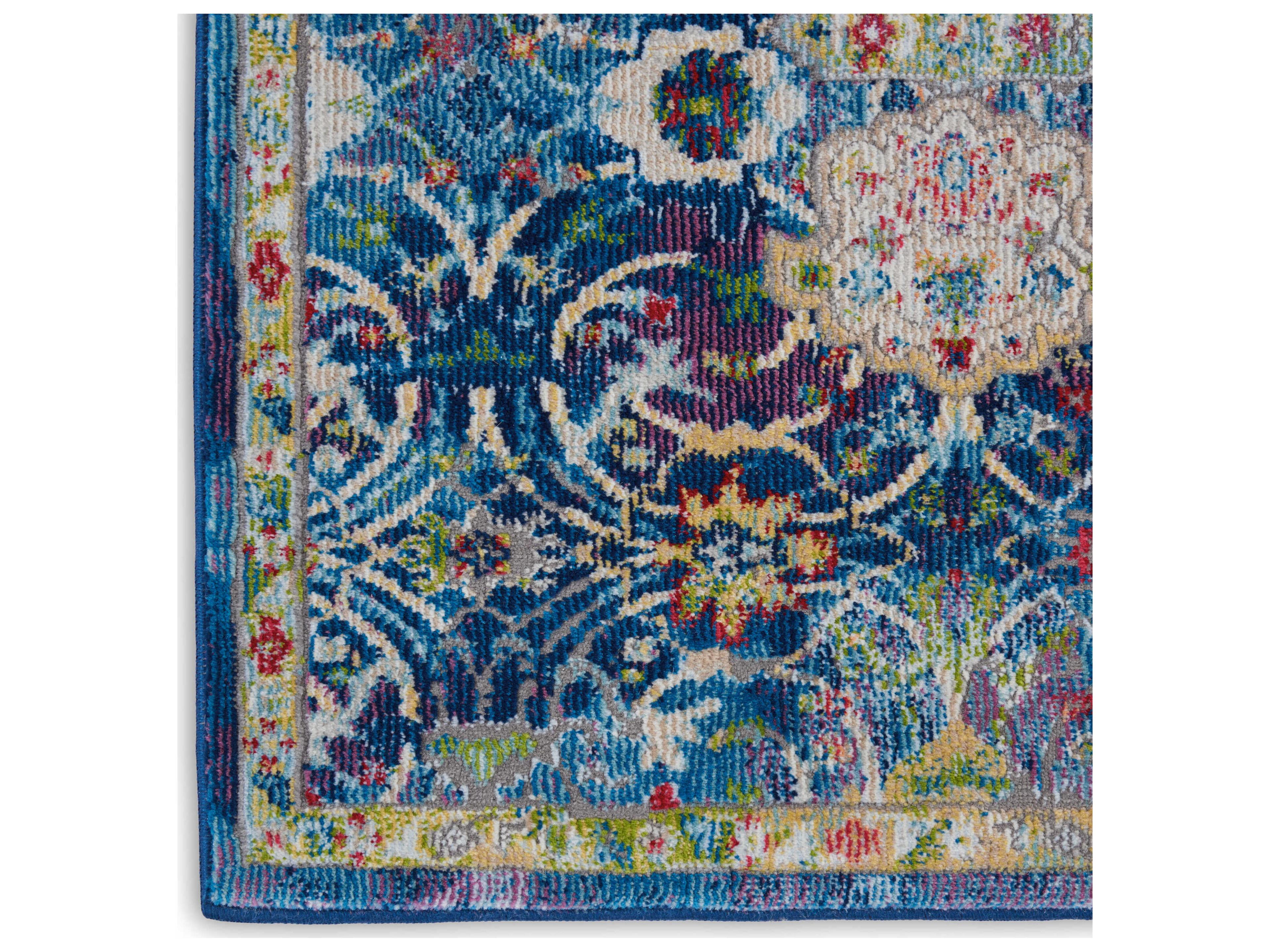 Nourison Ankara Global Bordered Runner Area Rug