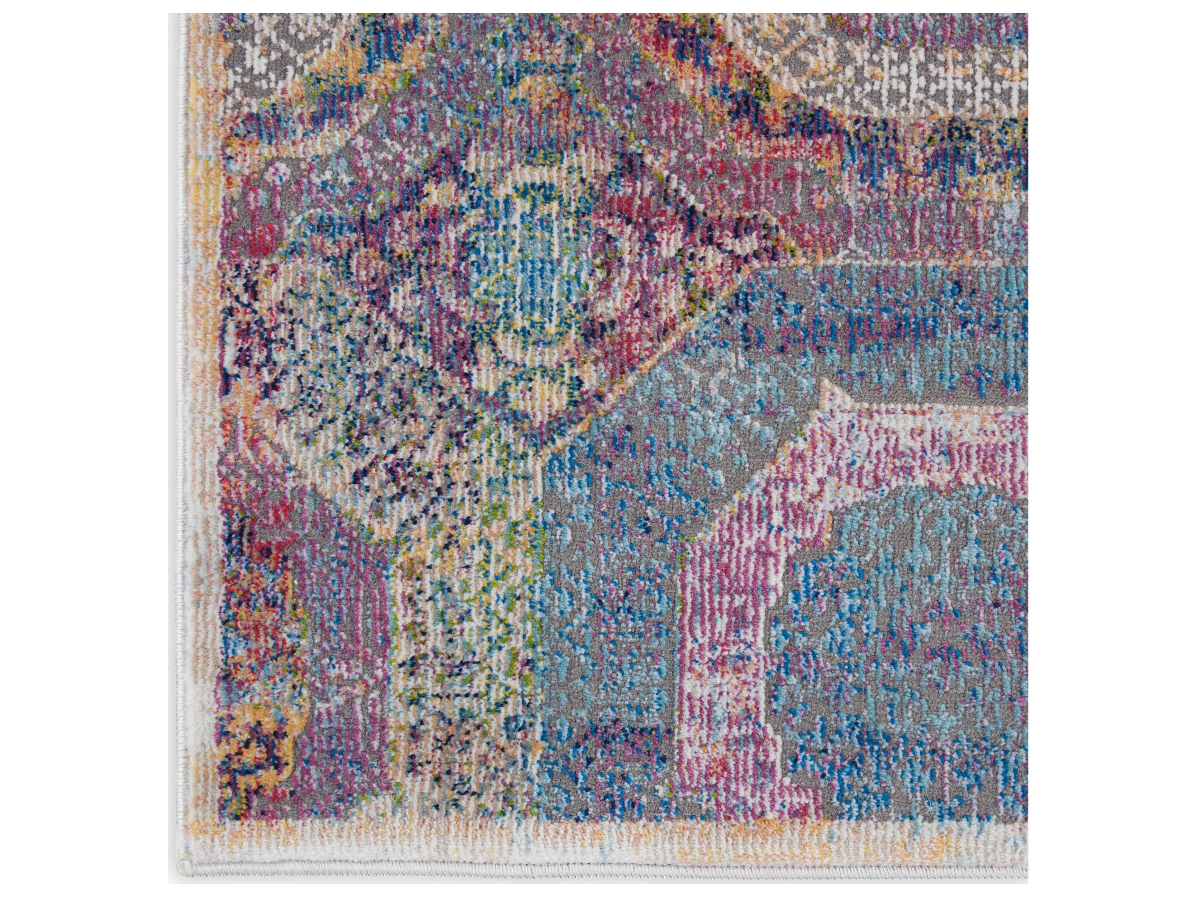 Nourison Ankara Global Geometric Runner Area Rug