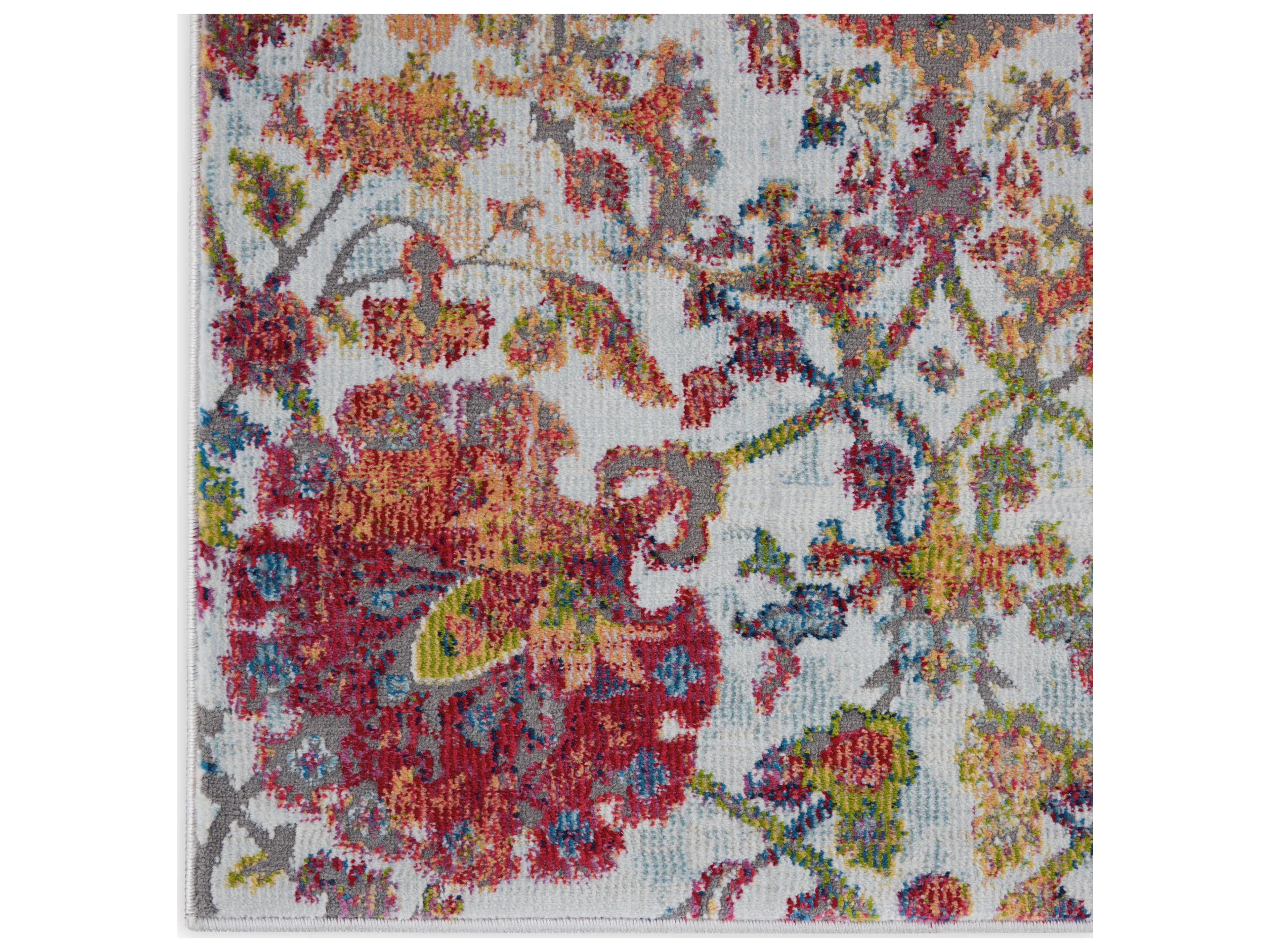 Nourison Ankara Global Floral Runner Area Rug