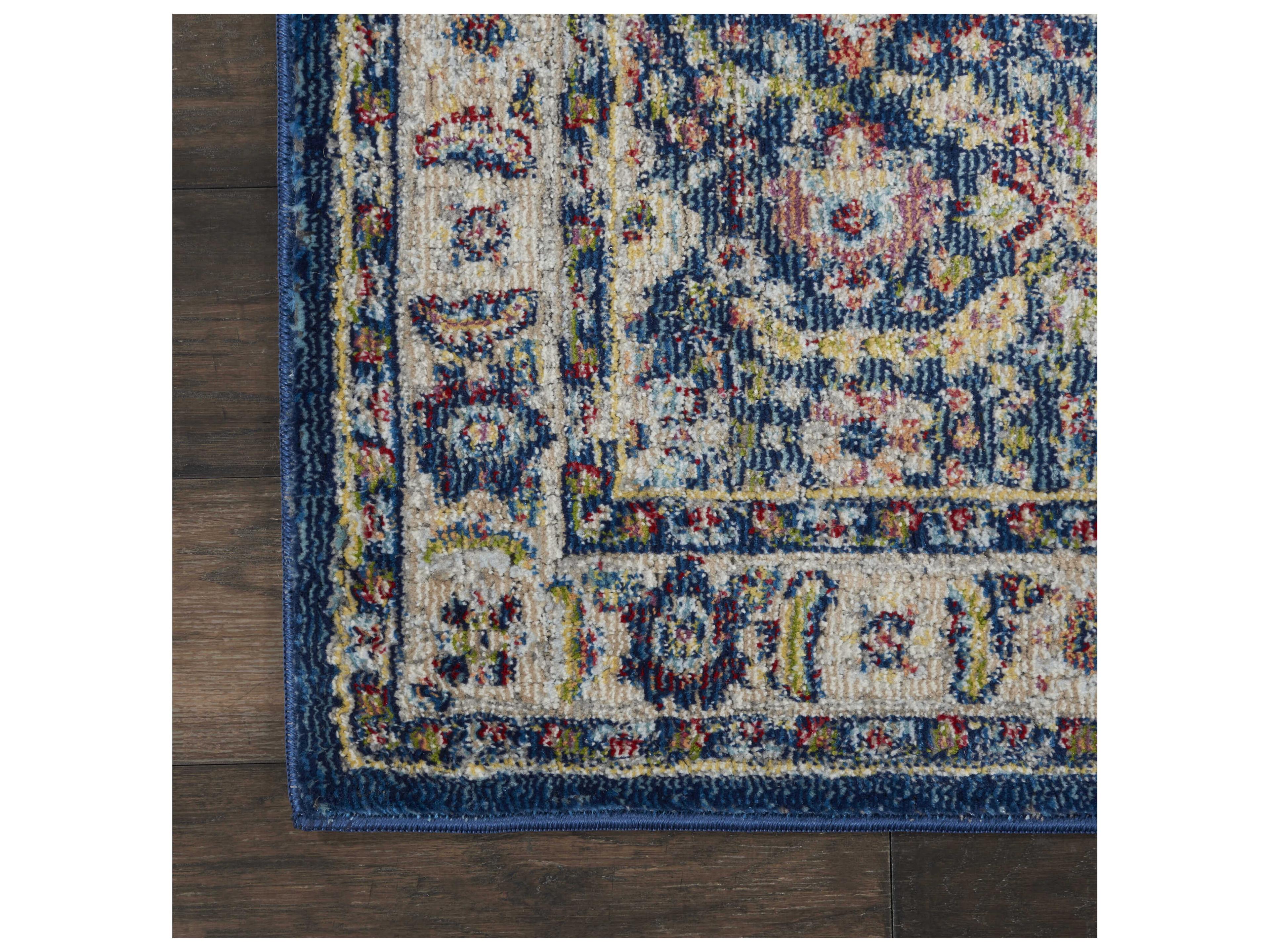 Nourison Ankara Global Bordered Runner Area Rug
