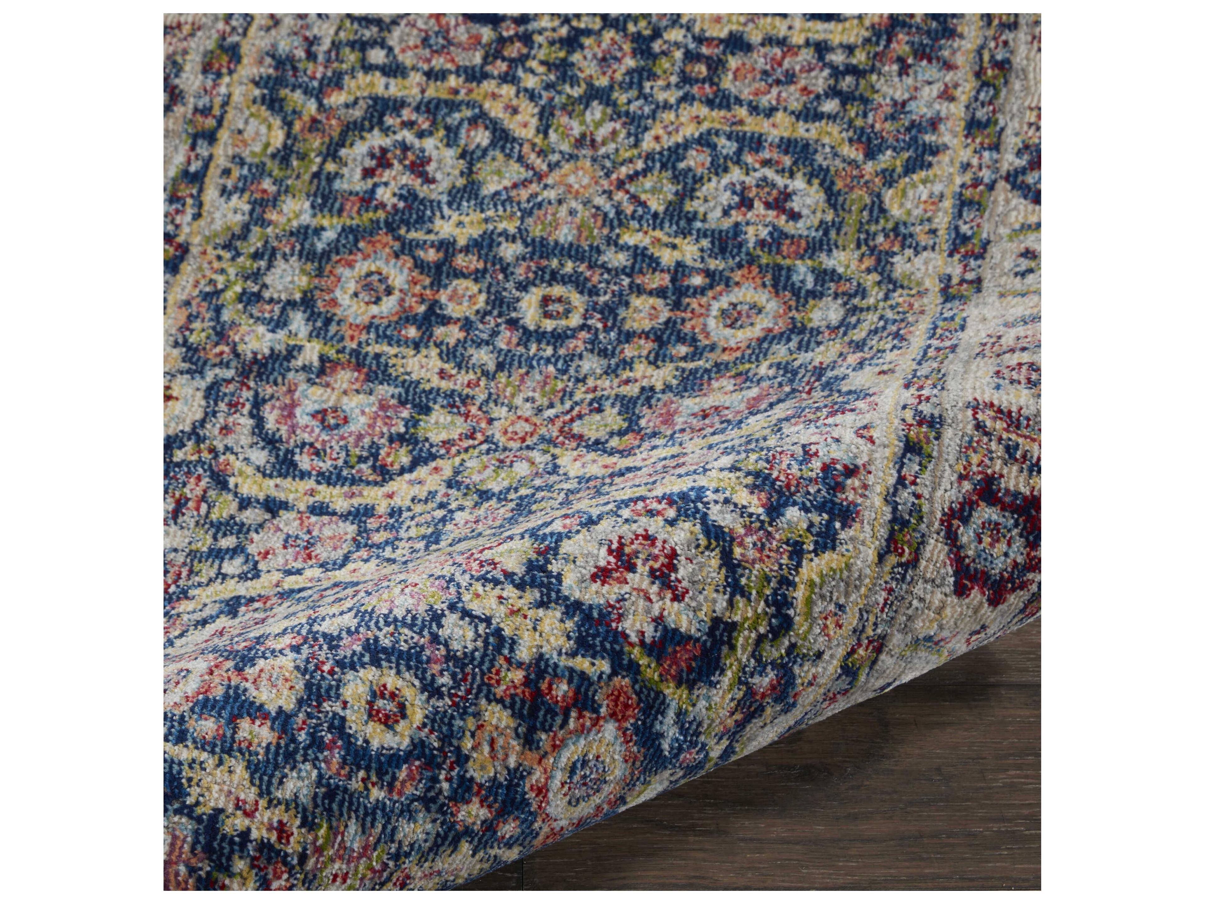 Nourison Ankara Global Bordered Runner Area Rug
