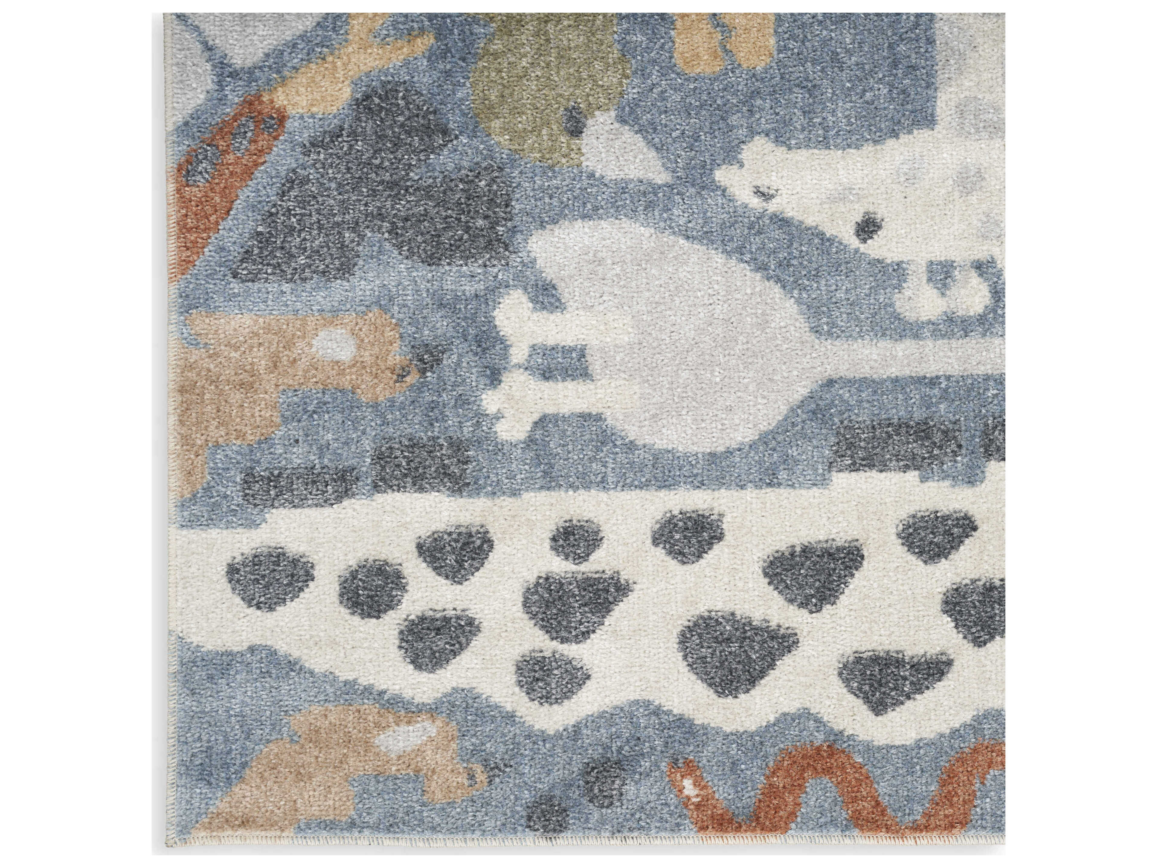 Nourison Astra Machine Washable Animal Print Area Rug