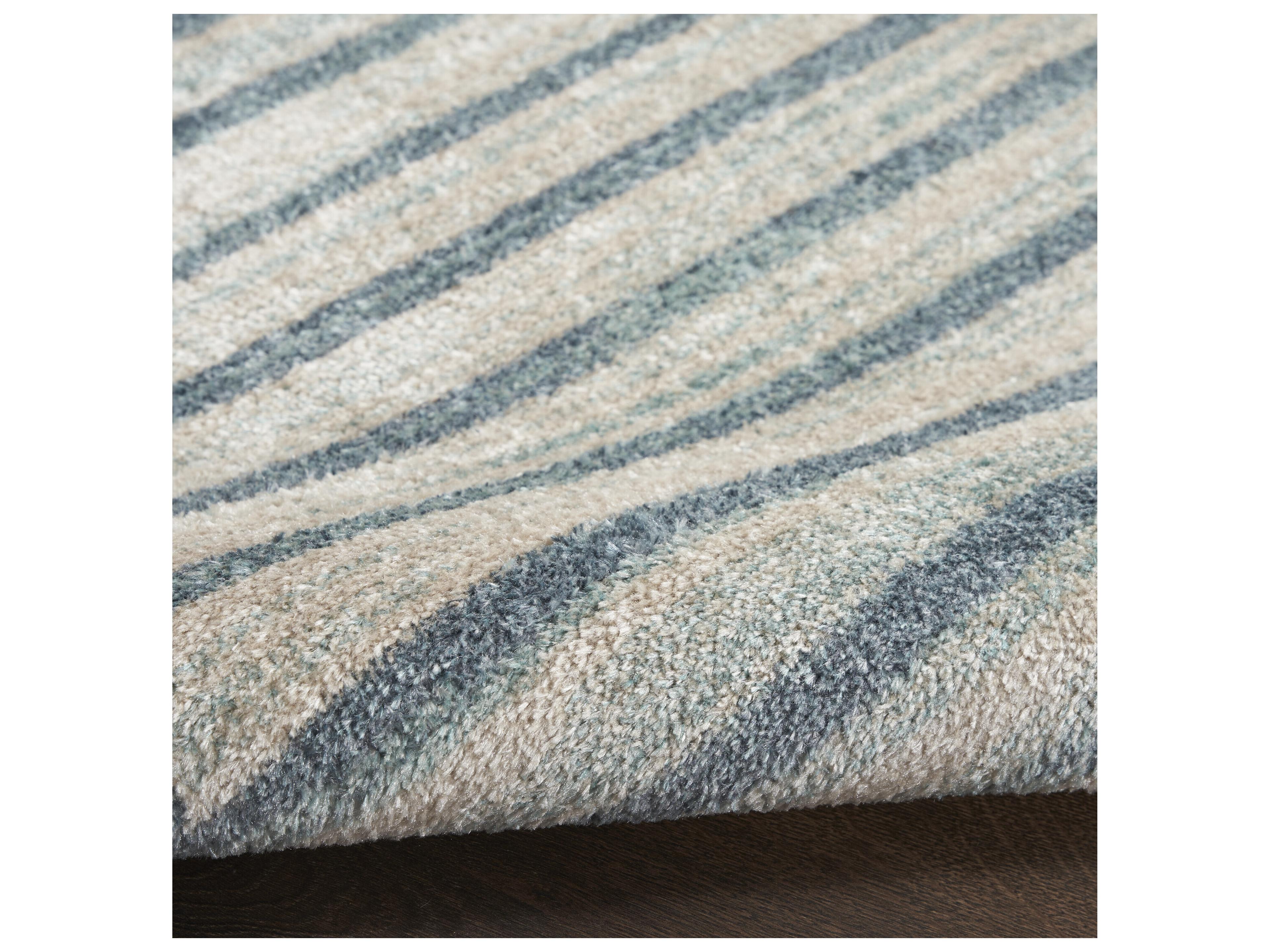 Nourison Astra Machine Washable Geometric Runner Area Rug