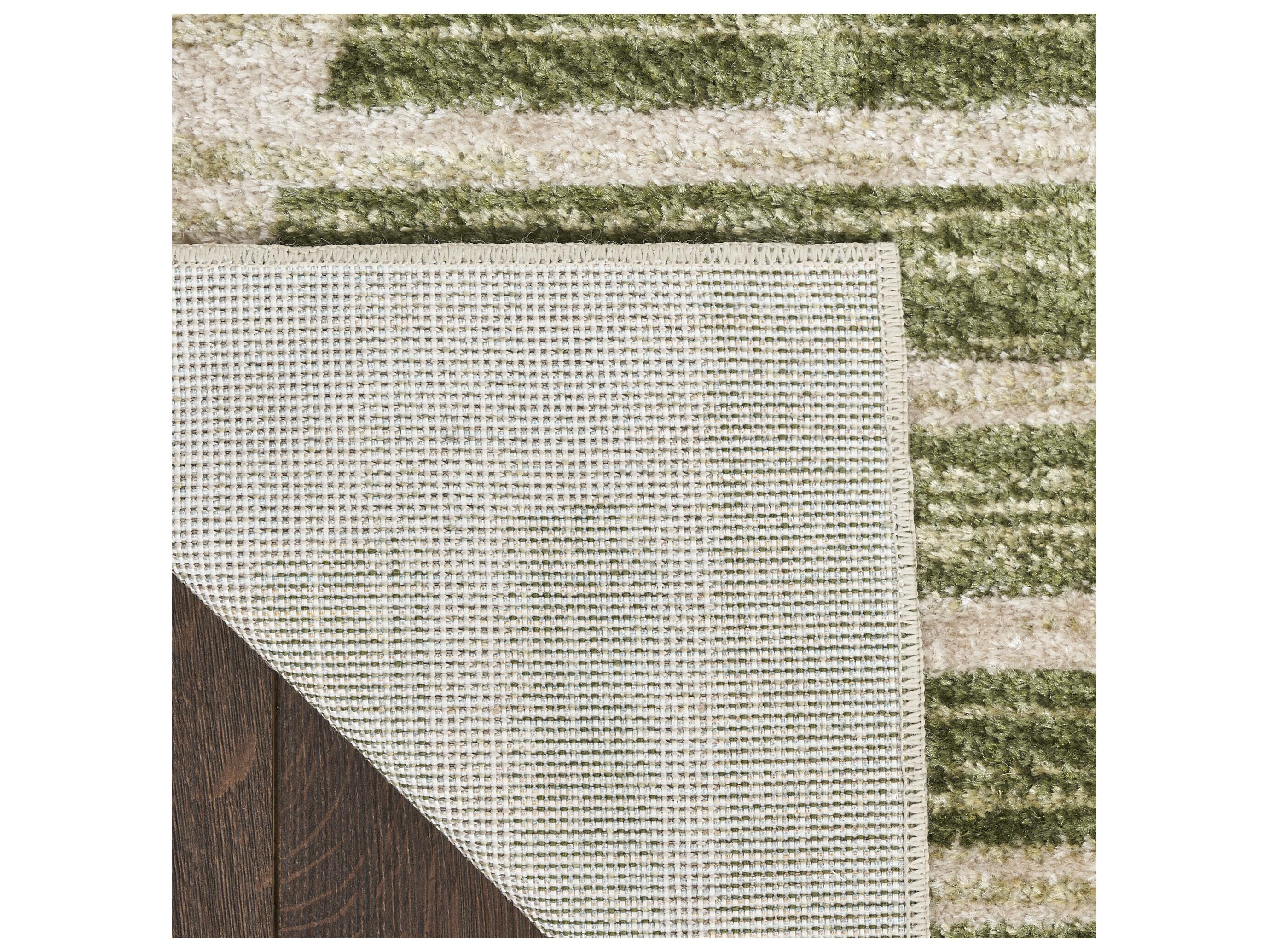 Nourison Astra Machine Washable Geometric Runner Area Rug