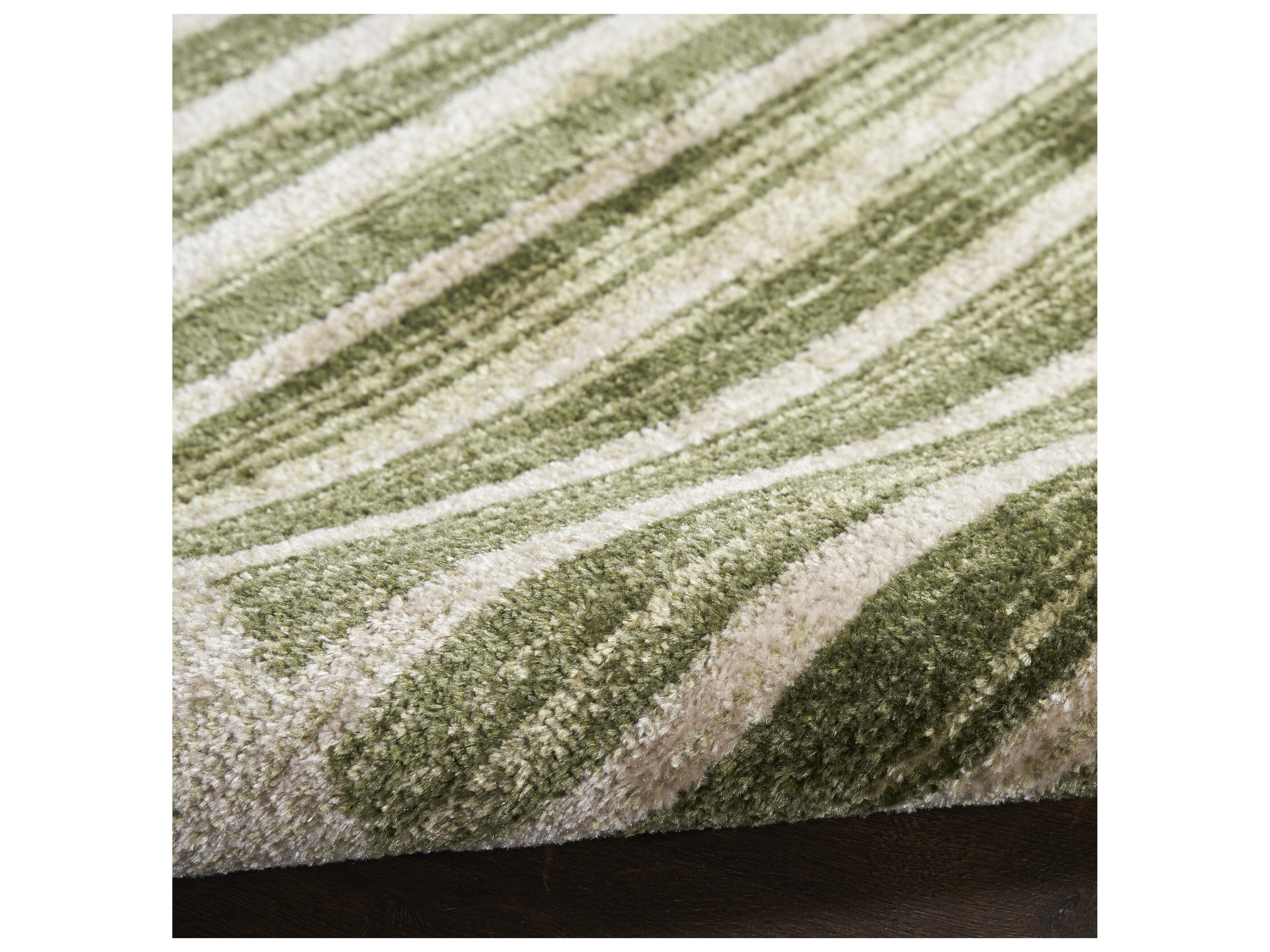 Nourison Astra Machine Washable Geometric Runner Area Rug