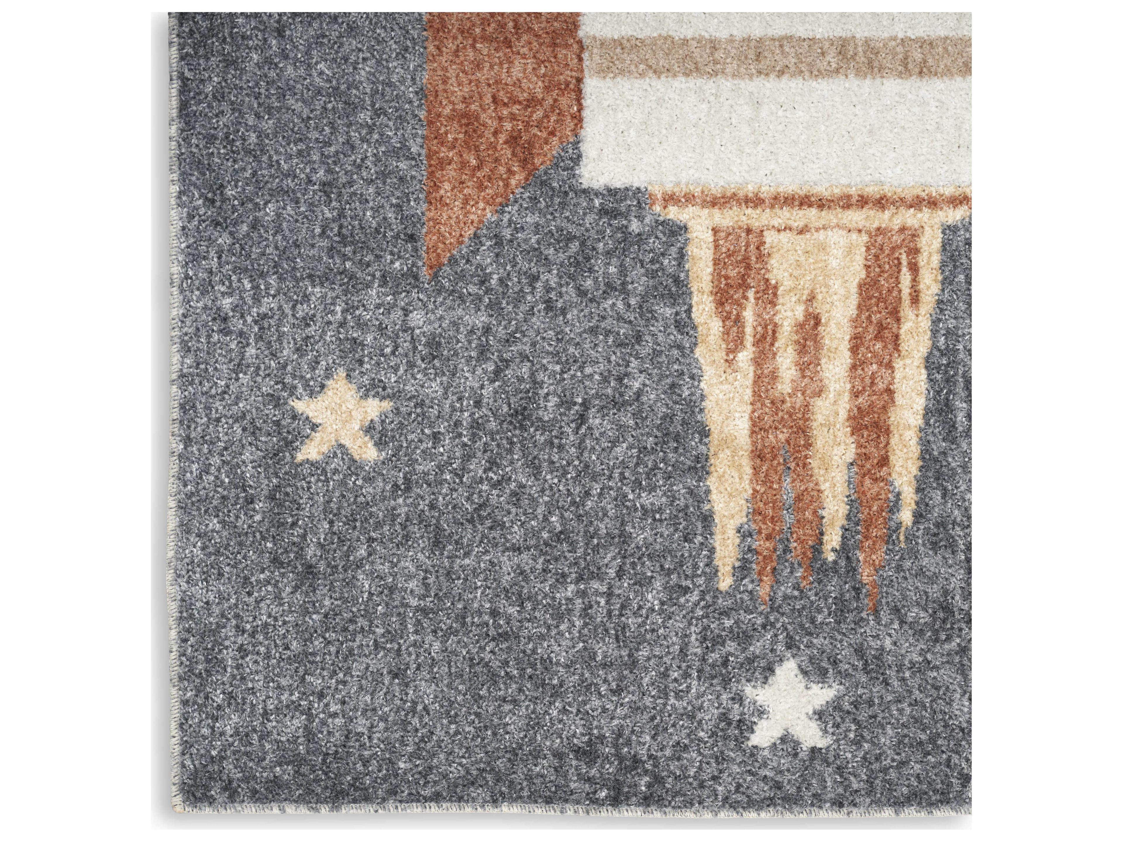 Nourison Astra Machine Washable Graphic Area Rug