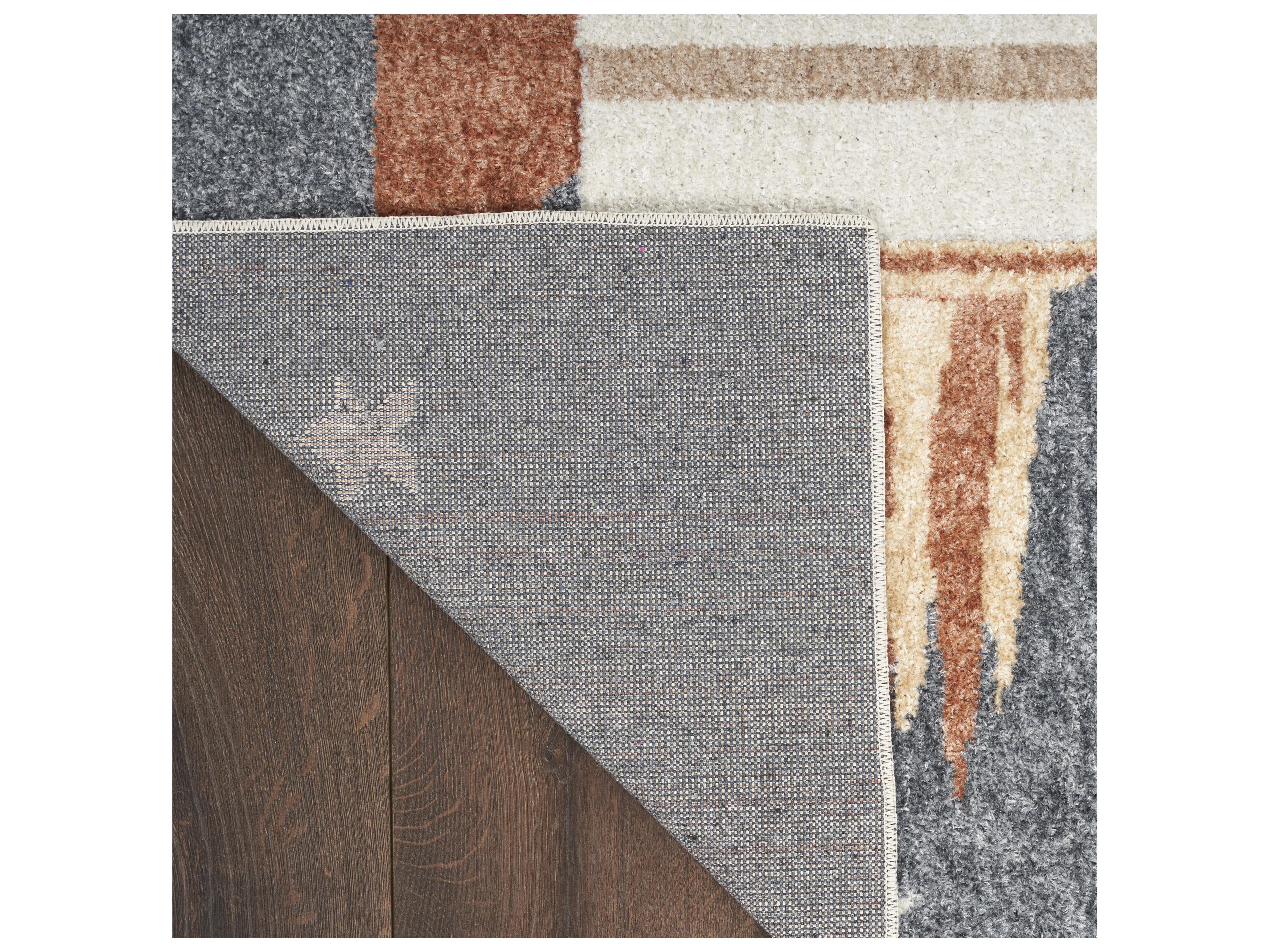 Nourison Astra Machine Washable Graphic Runner Area Rug