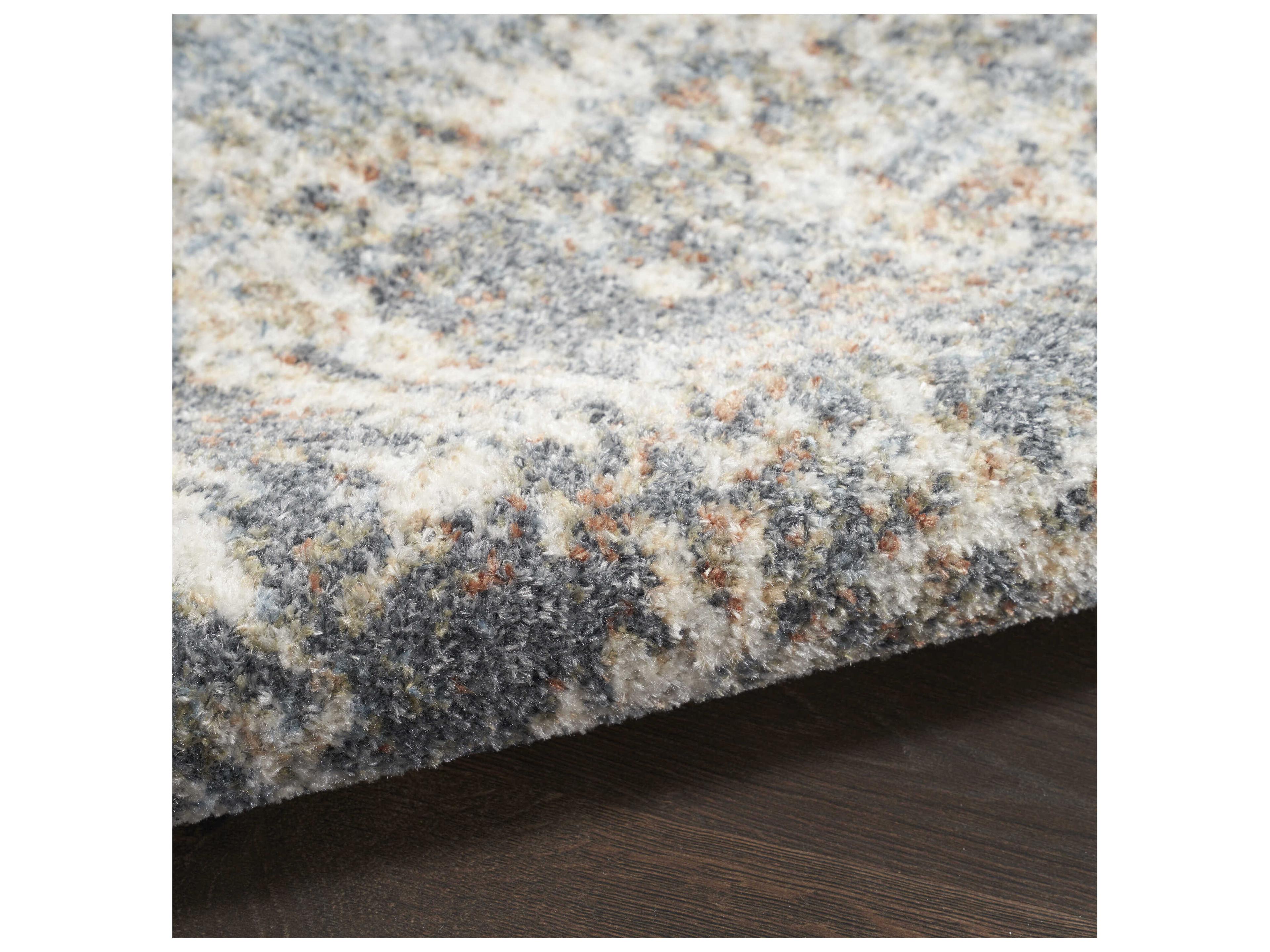 Nourison Astra Machine Washable Abstract Runner Area Rug