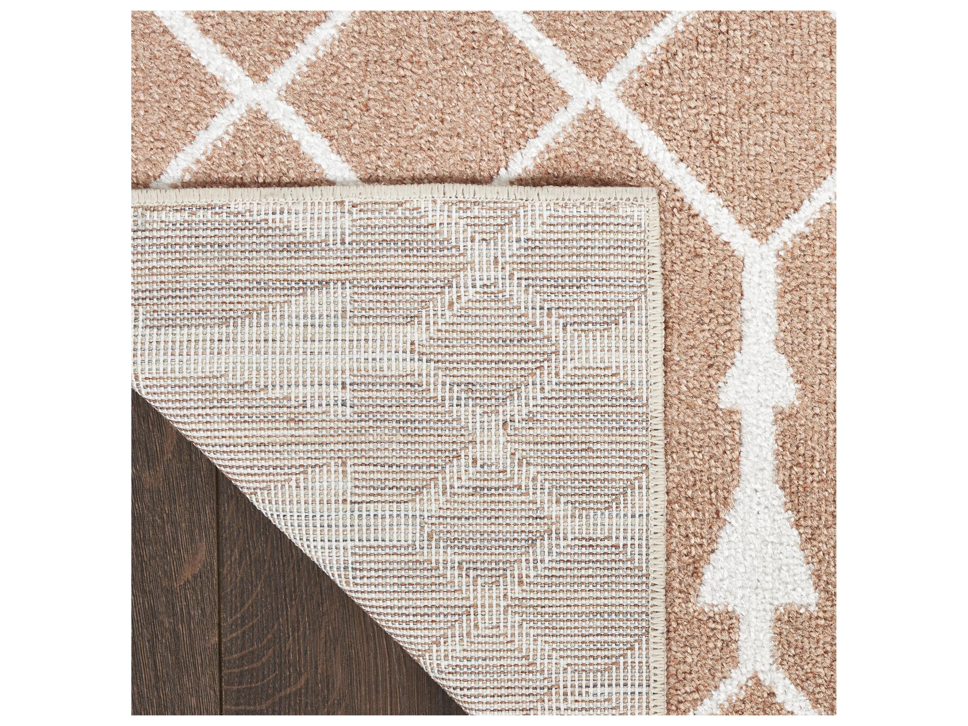 Nourison Astra Machine Washable Geometric Runner Area Rug