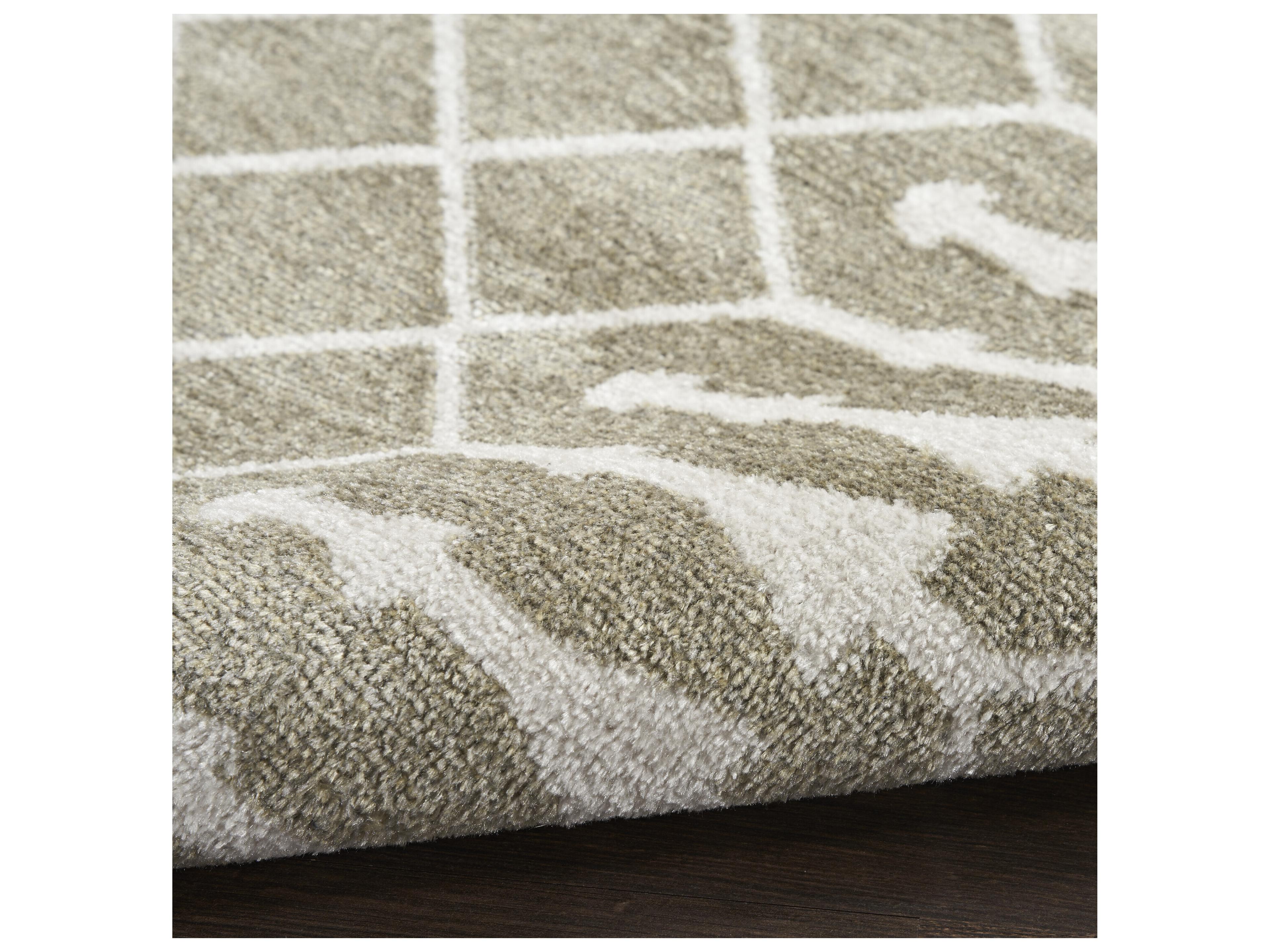 Nourison Astra Machine Washable Geometric Area Rug