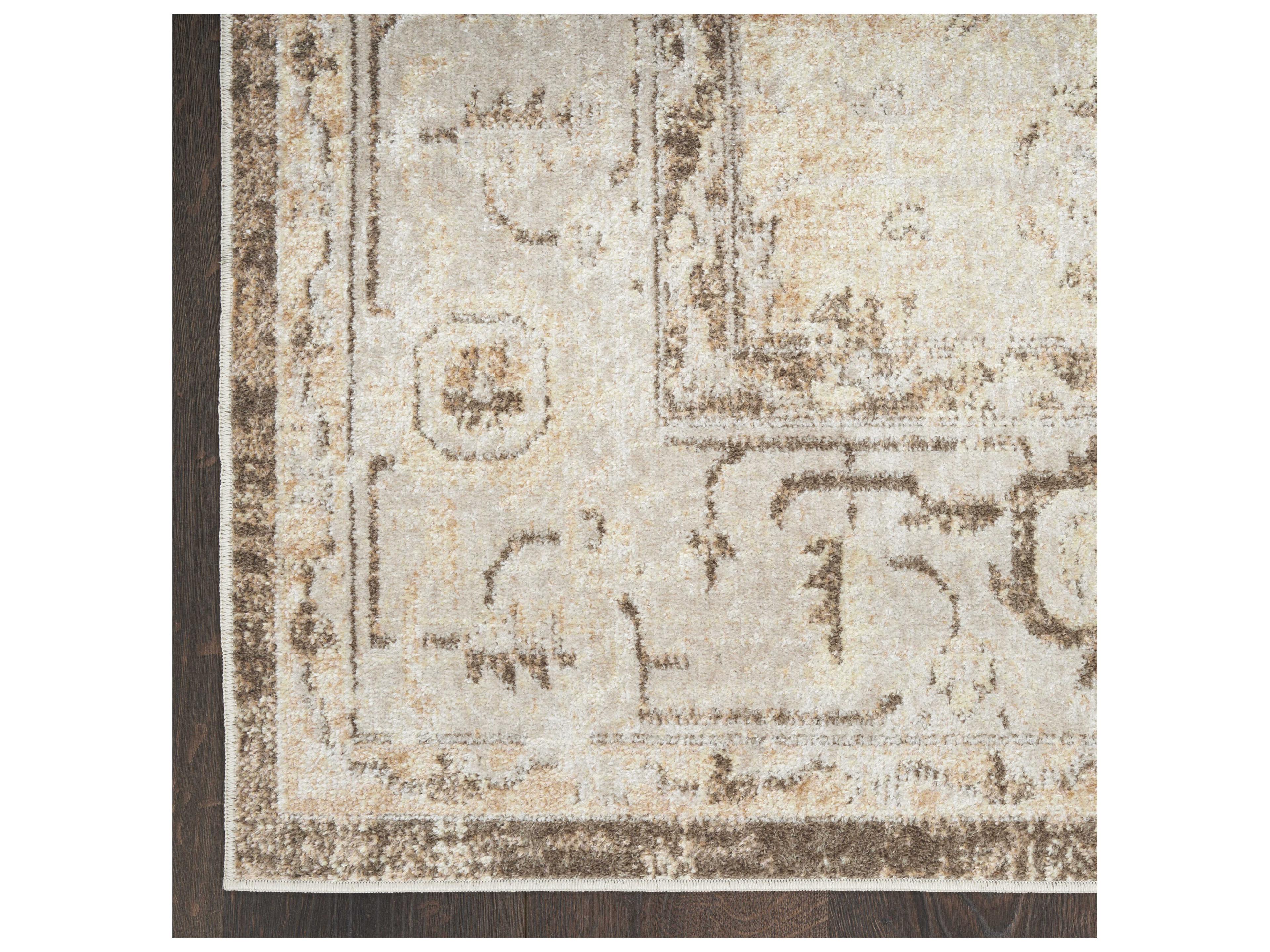 Nourison Astra Machine Washable Bordered Area Rug