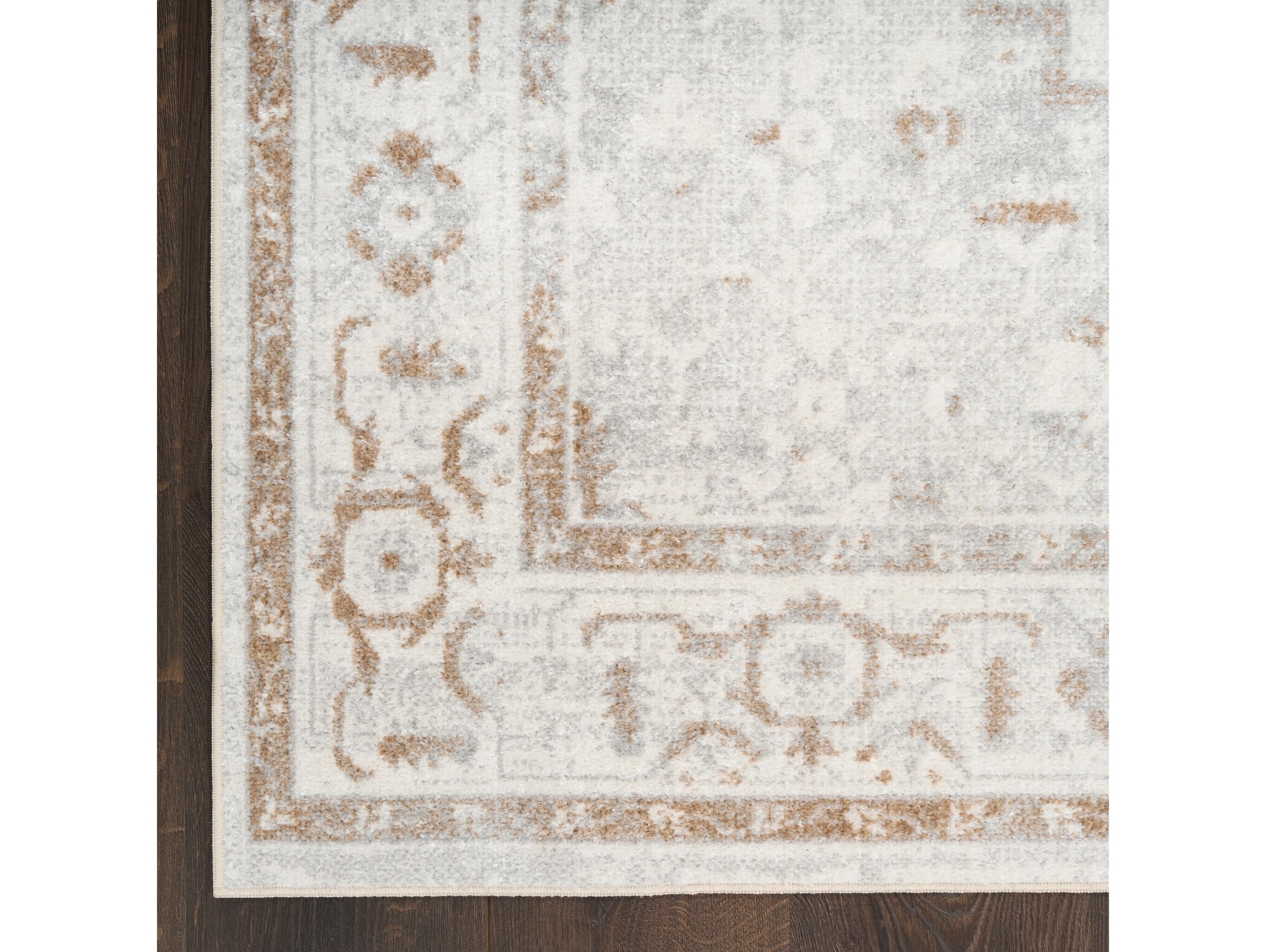 Nourison Astra Machine Washable Bordered Area Rug