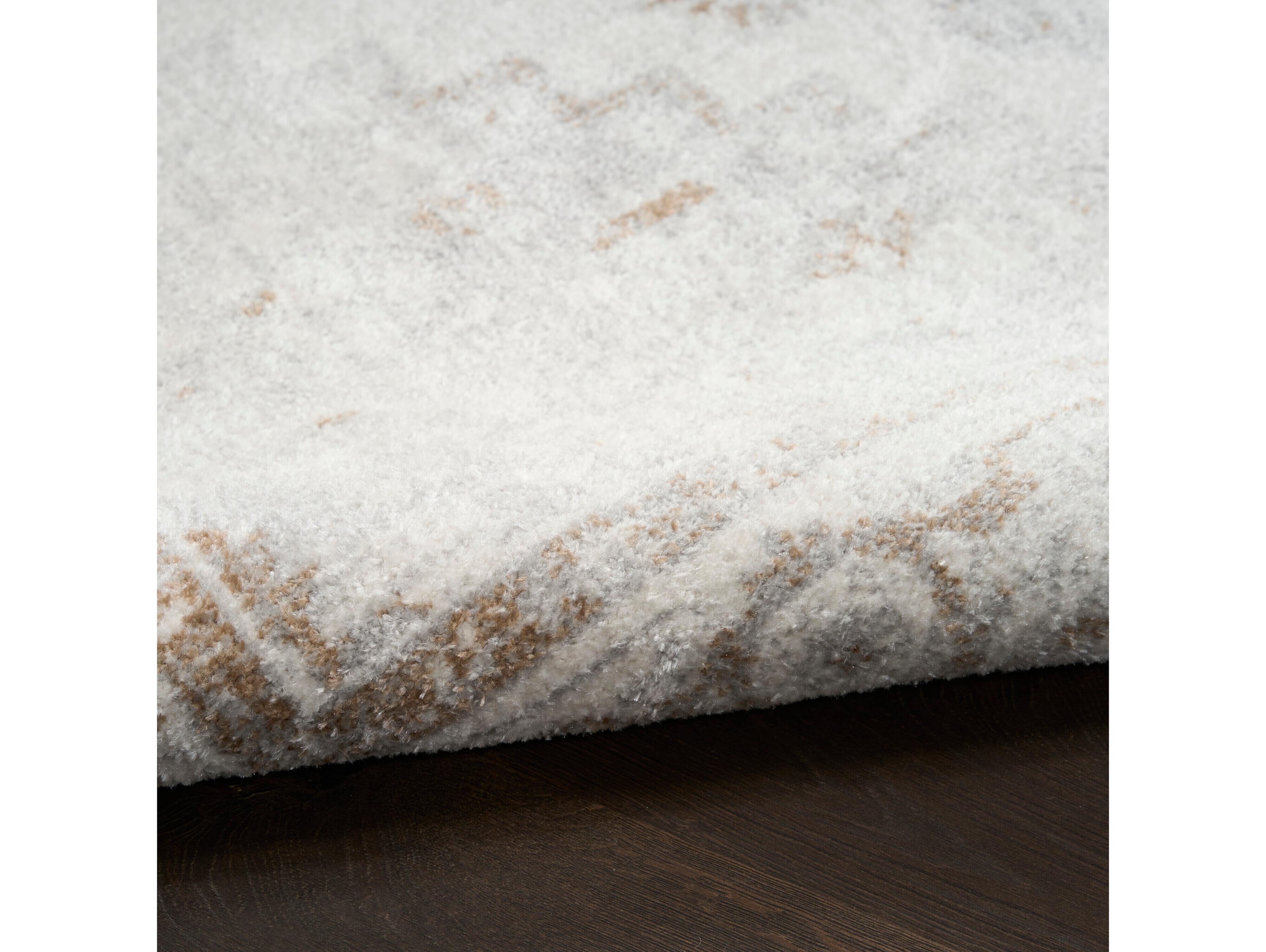 Nourison Astra Machine Washable Bordered Runner Area Rug