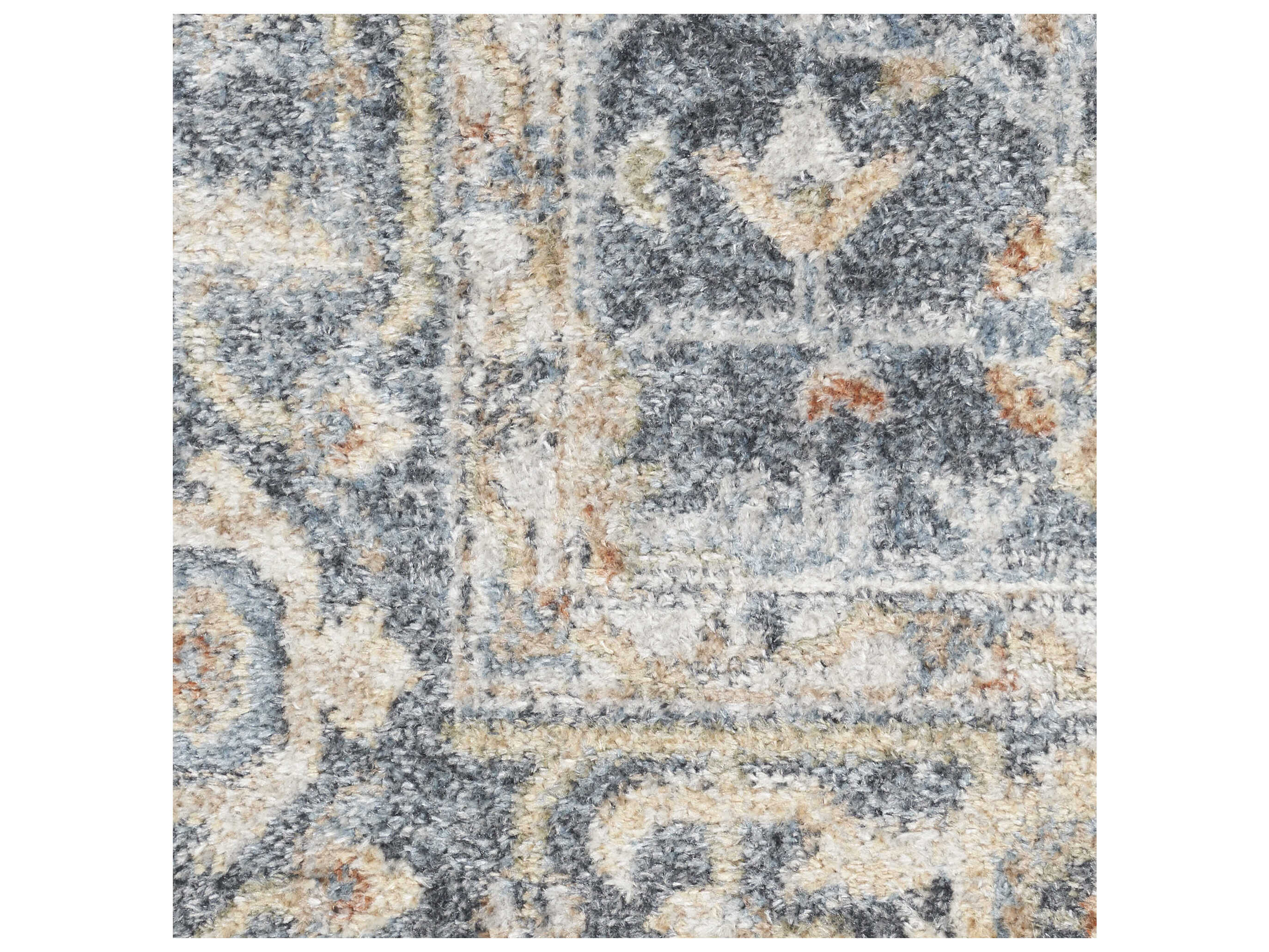 Nourison Astra Machine Washable Bordered Area Rug