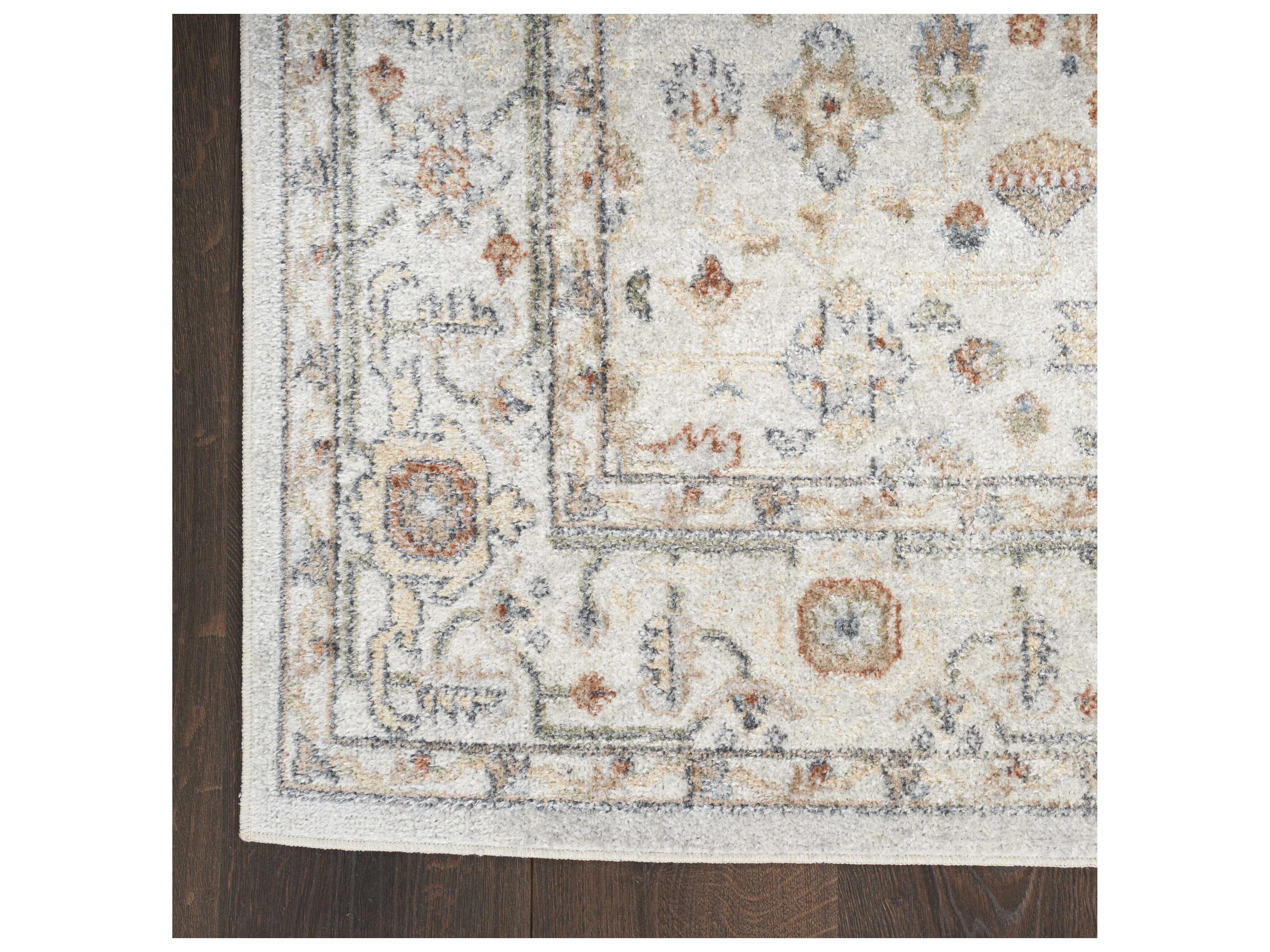 Nourison Astra Machine Washable Bordered Area Rug