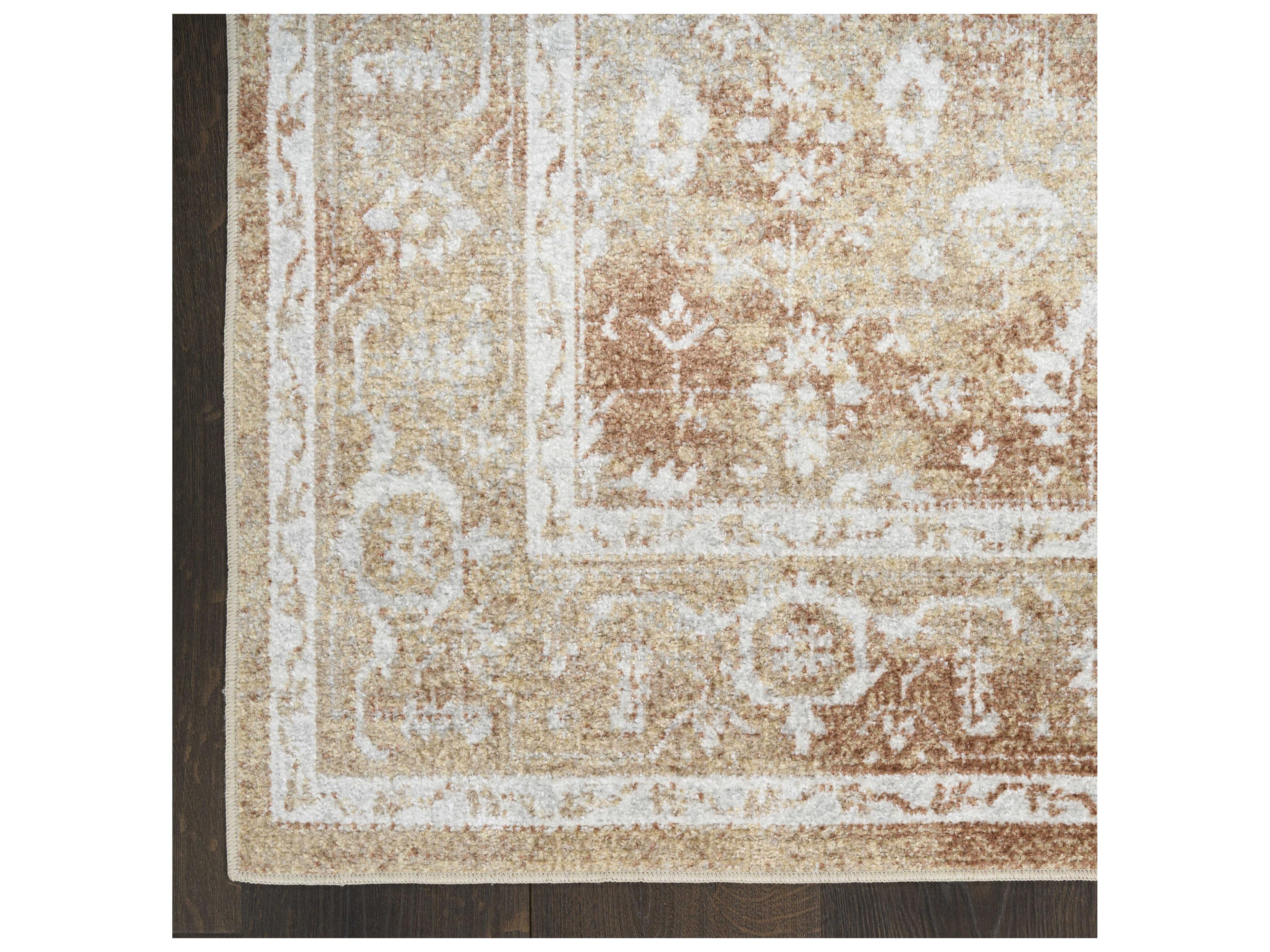 Nourison Astra Machine Washable Bordered Area Rug