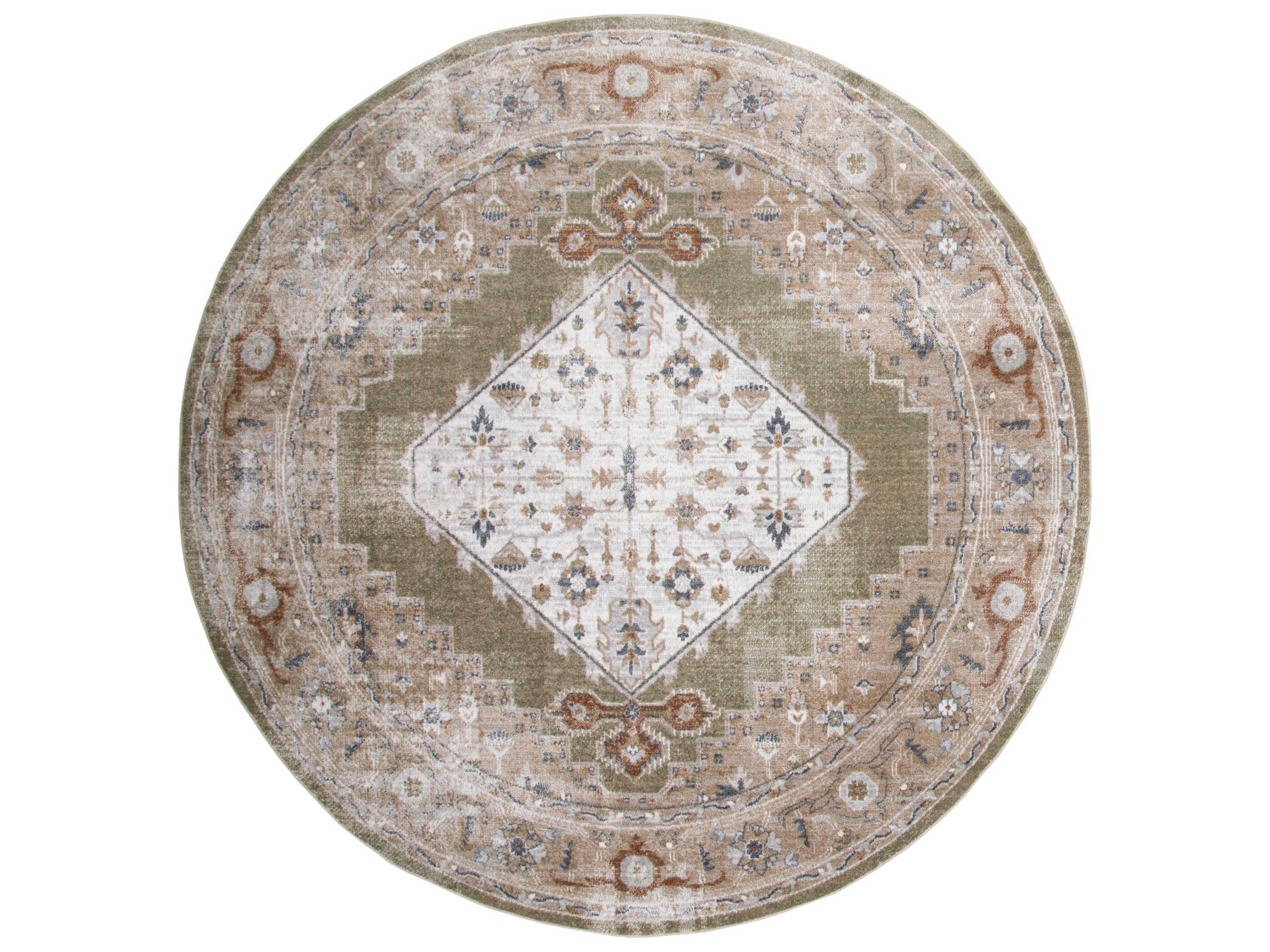 Nourison Astra Machine Washable Round Area Rug