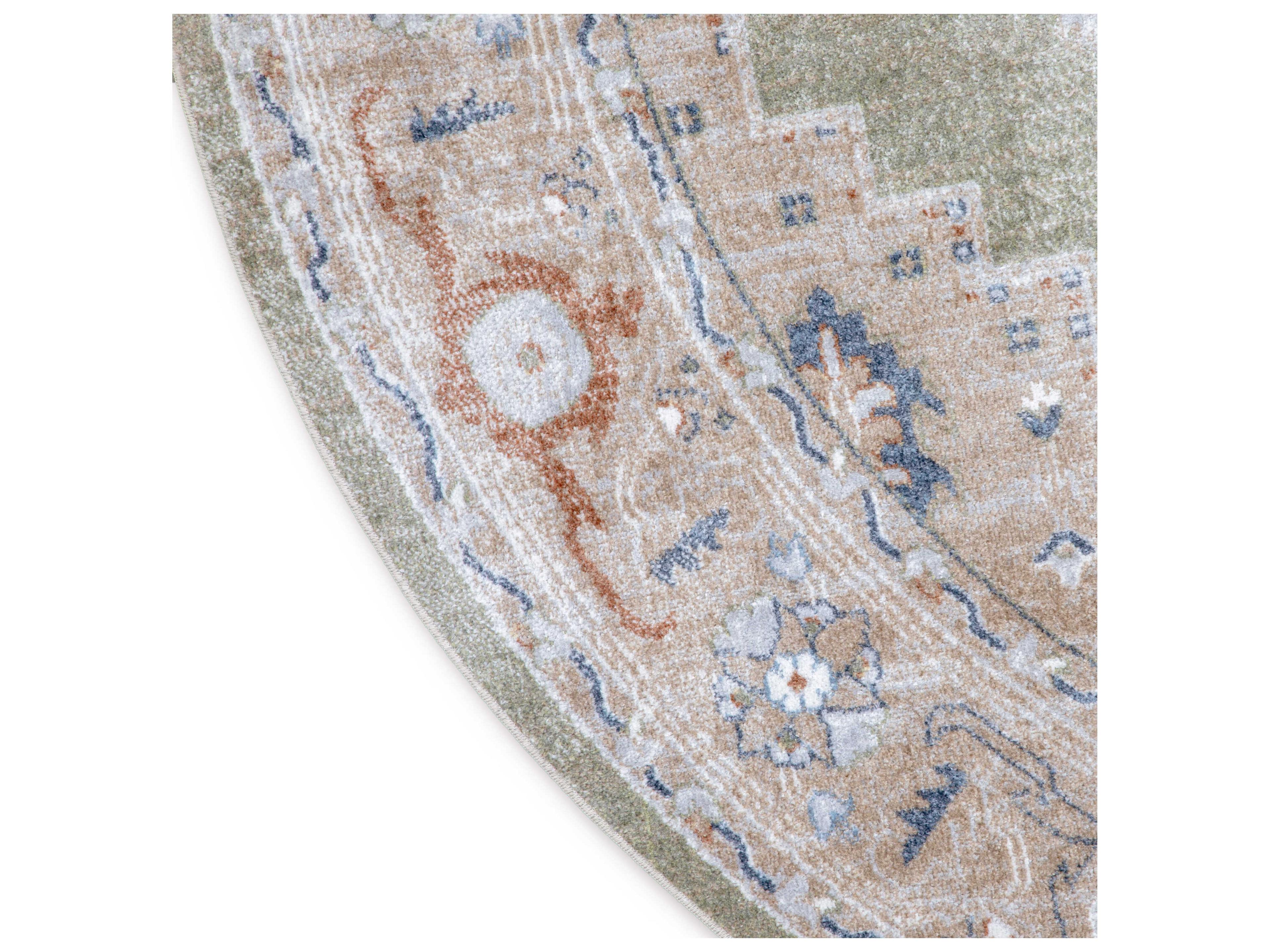 Nourison Astra Machine Washable Round Area Rug