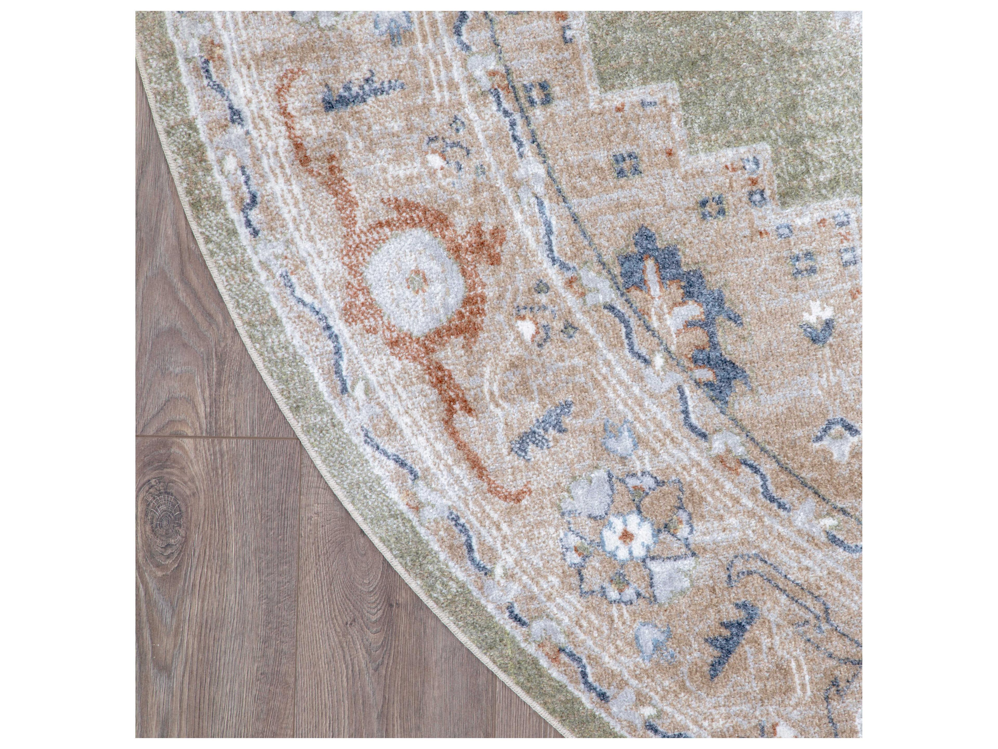 Nourison Astra Machine Washable Round Area Rug