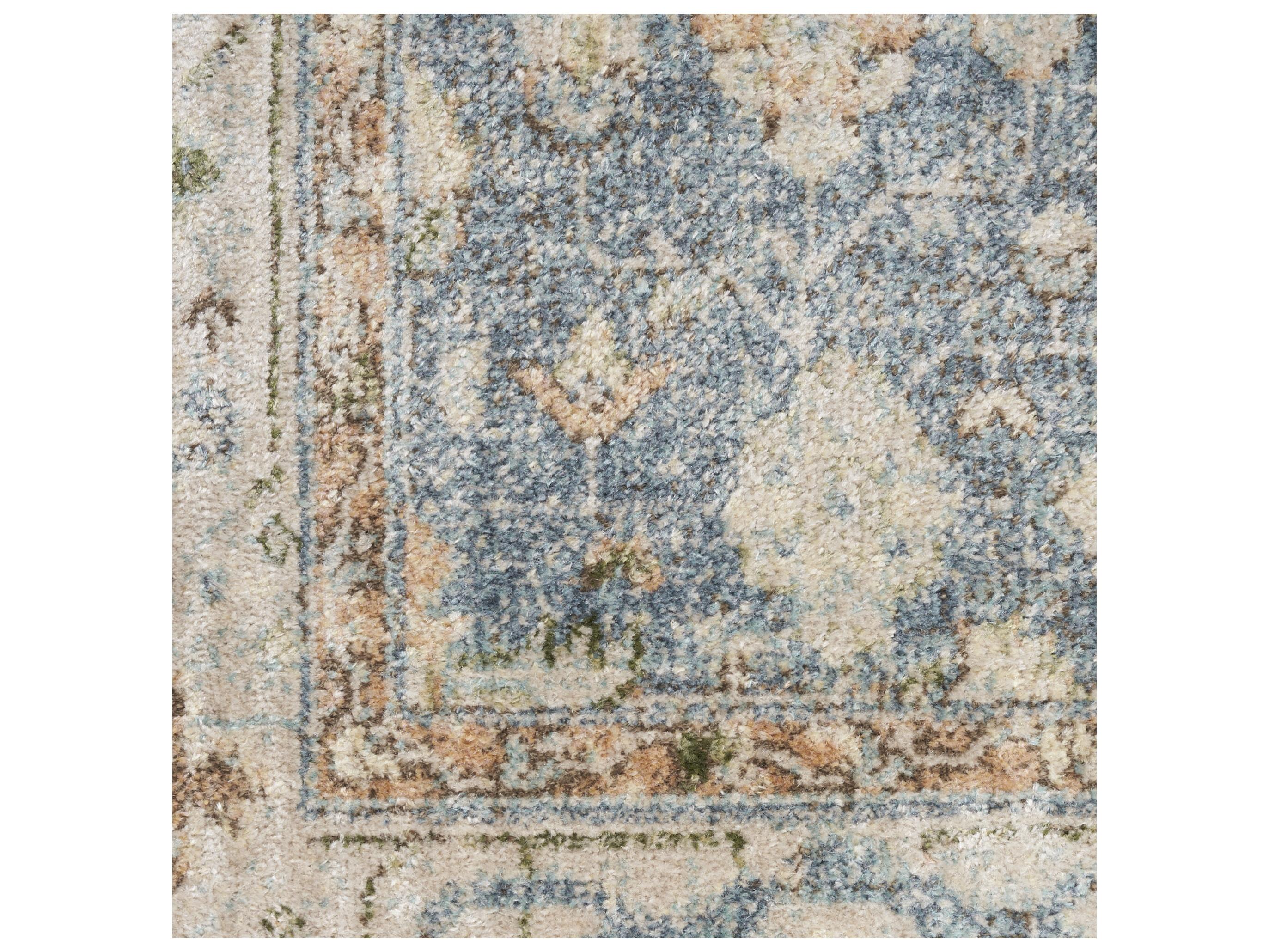 Nourison Astra Machine Washable Bordered Area Rug