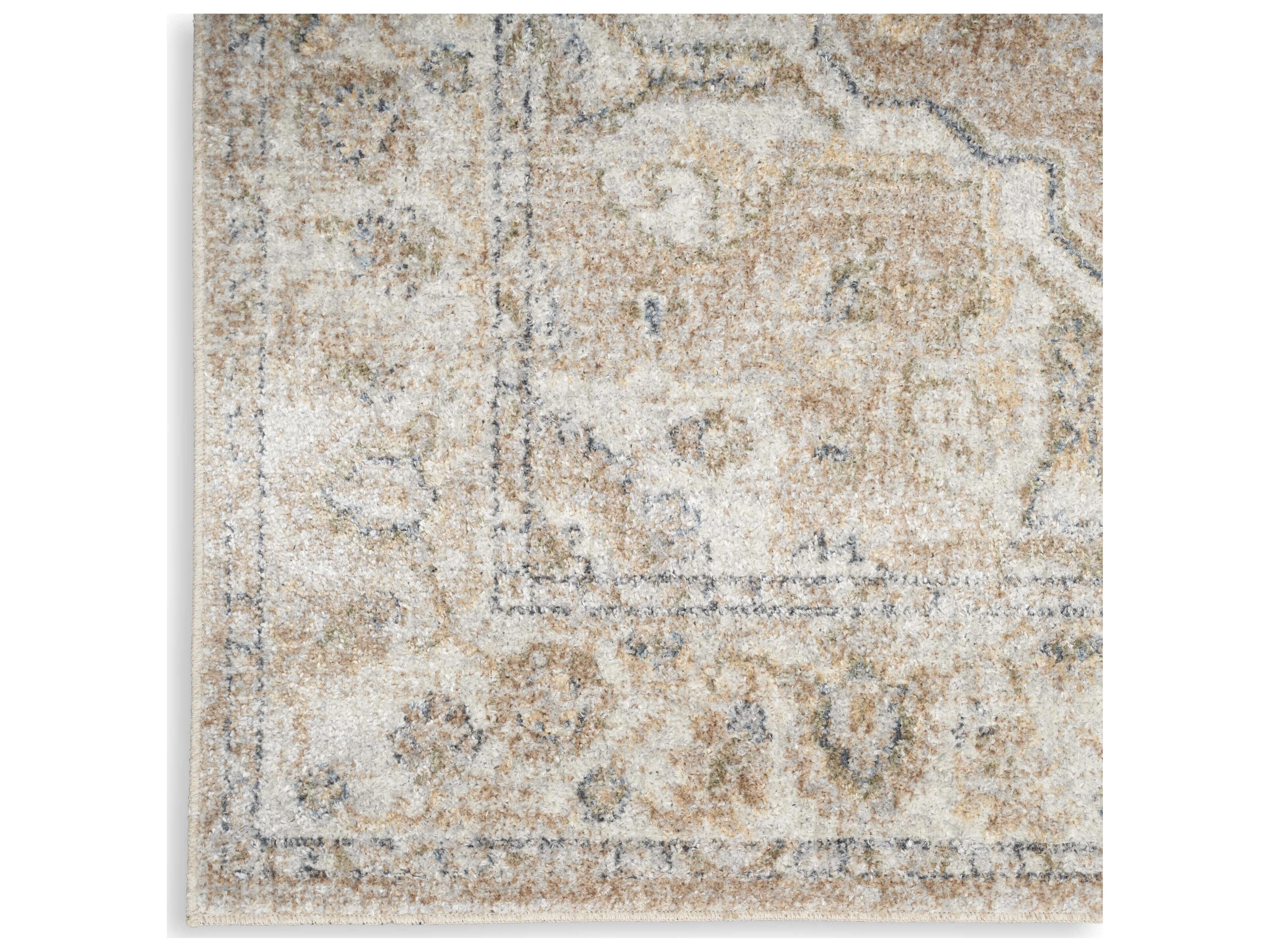 Nourison Astra Machine Washable Bordered Area Rug