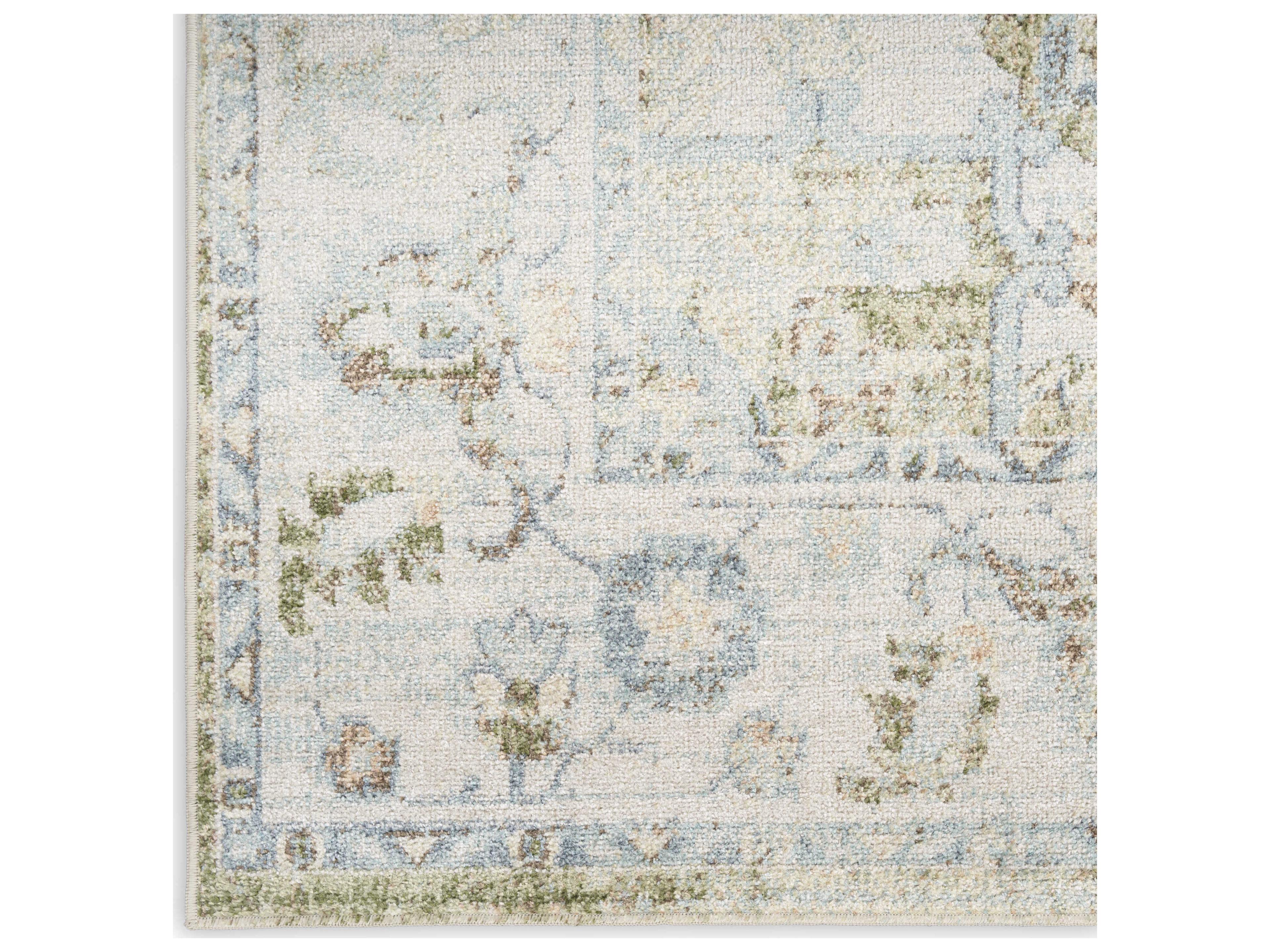 Nourison Astra Machine Washable Bordered Area Rug