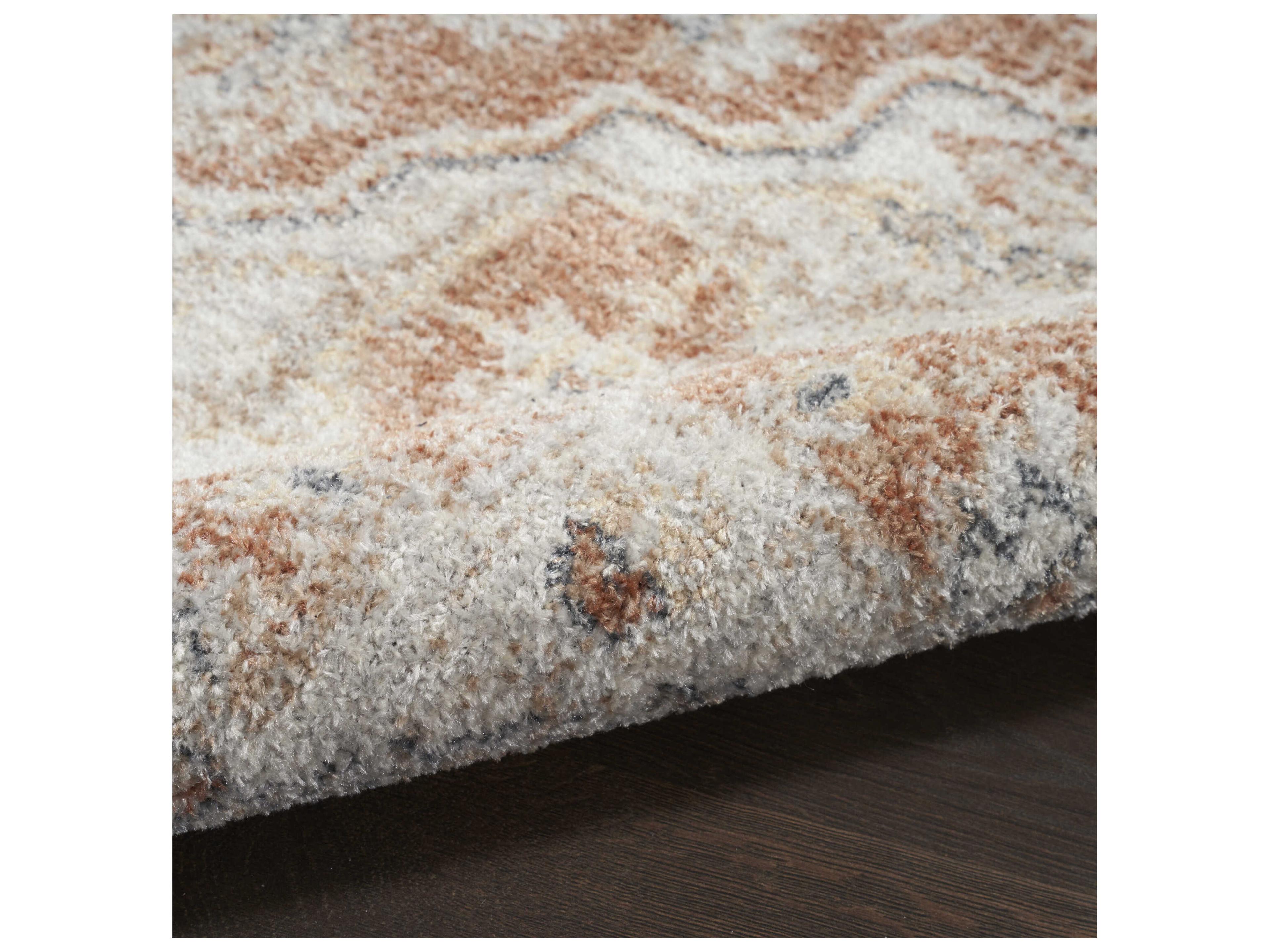 Nourison Astra Machine Washable Bordered Runner Area Rug