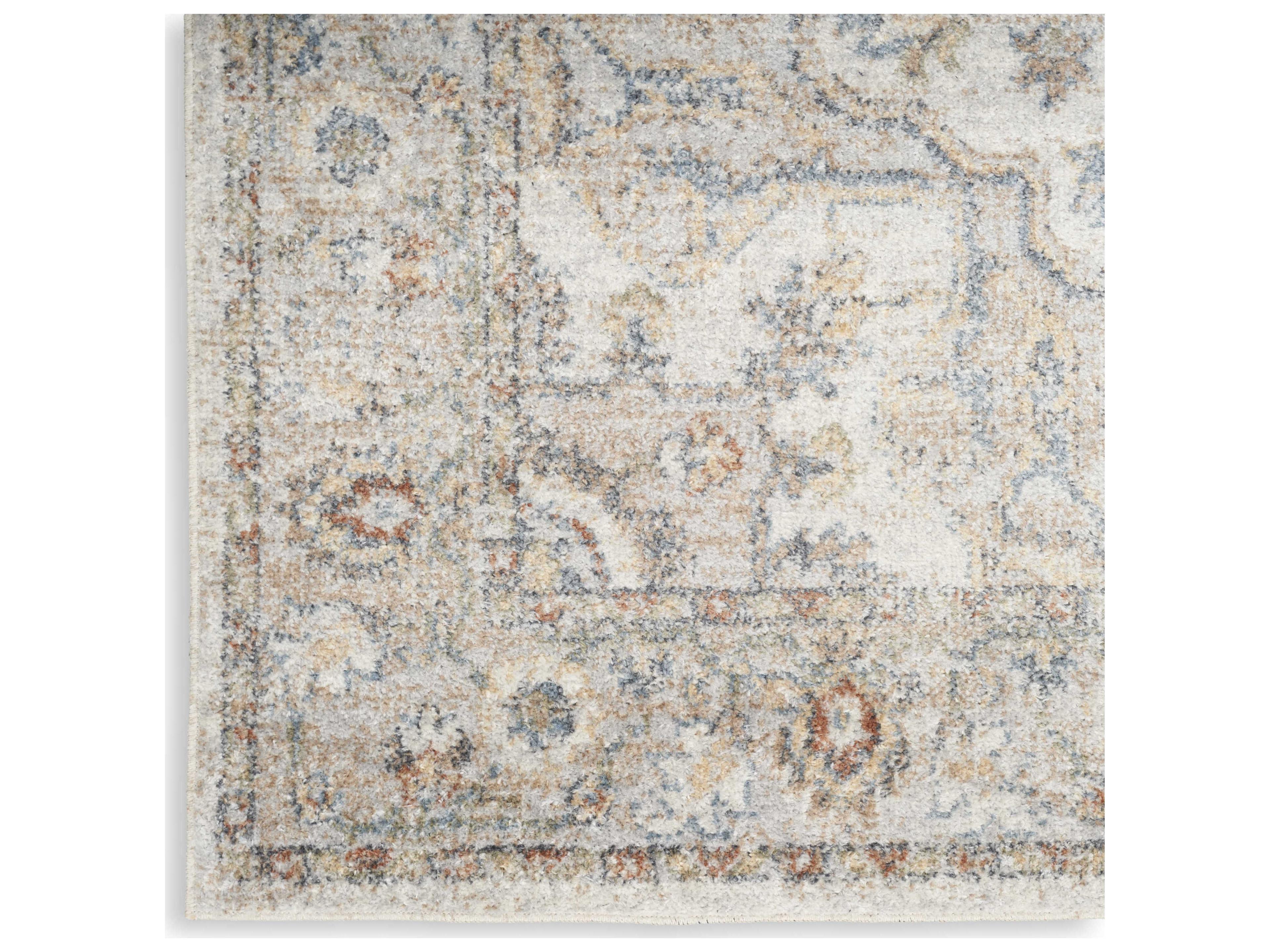 Nourison Astra Machine Washable Bordered Area Rug