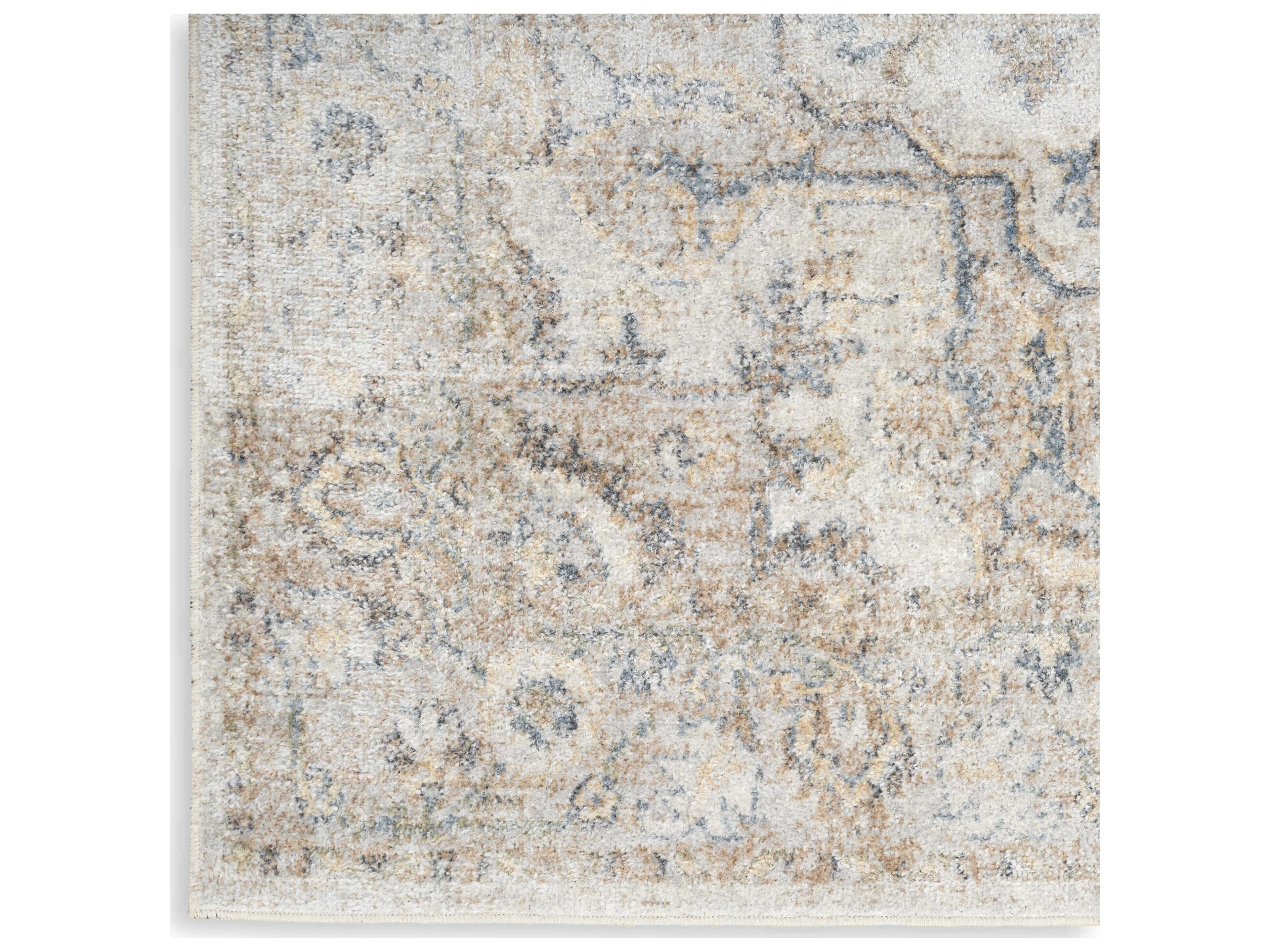Nourison Astra Machine Washable Bordered Area Rug
