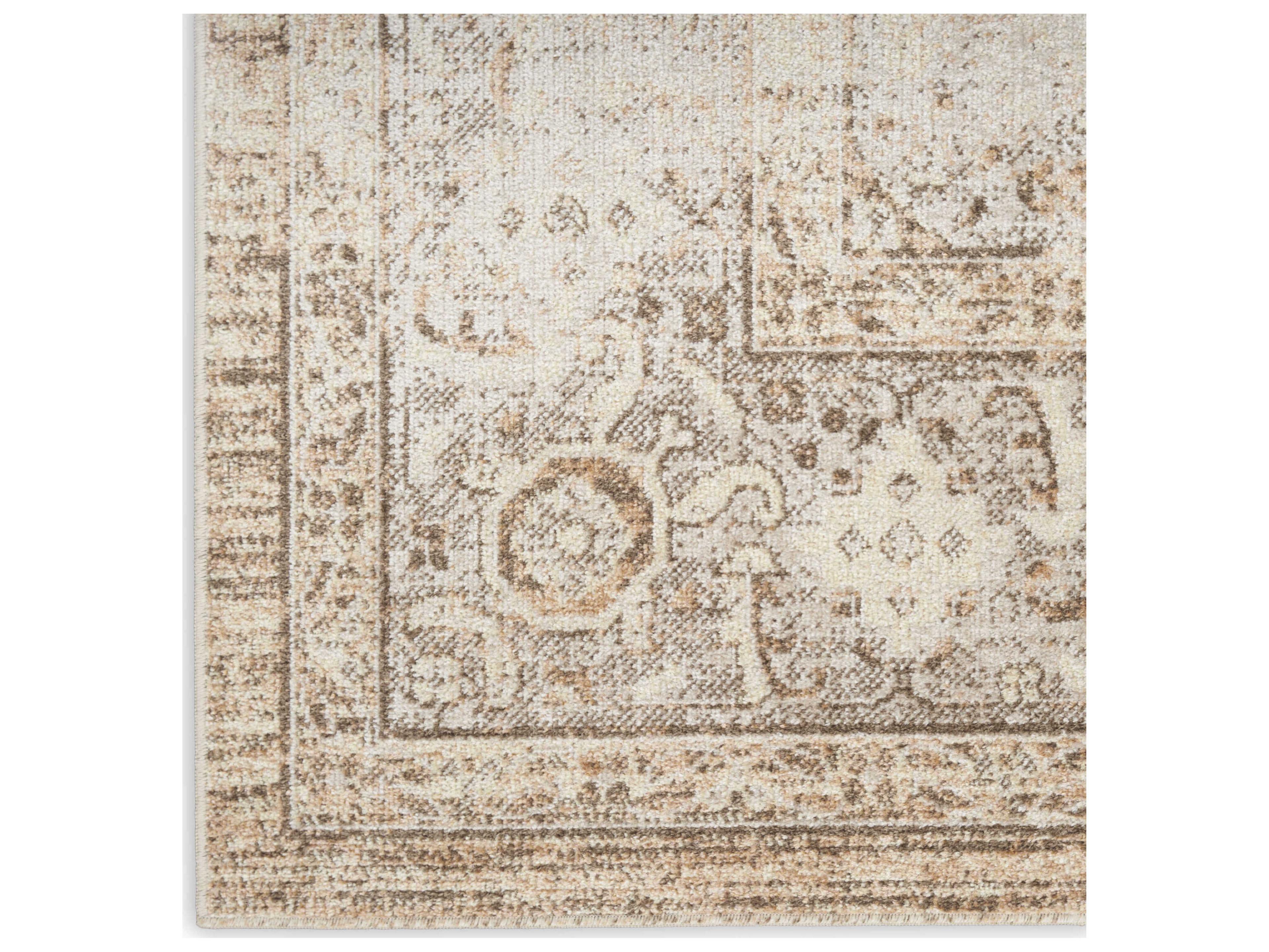 Nourison Astra Machine Washable Bordered Area Rug