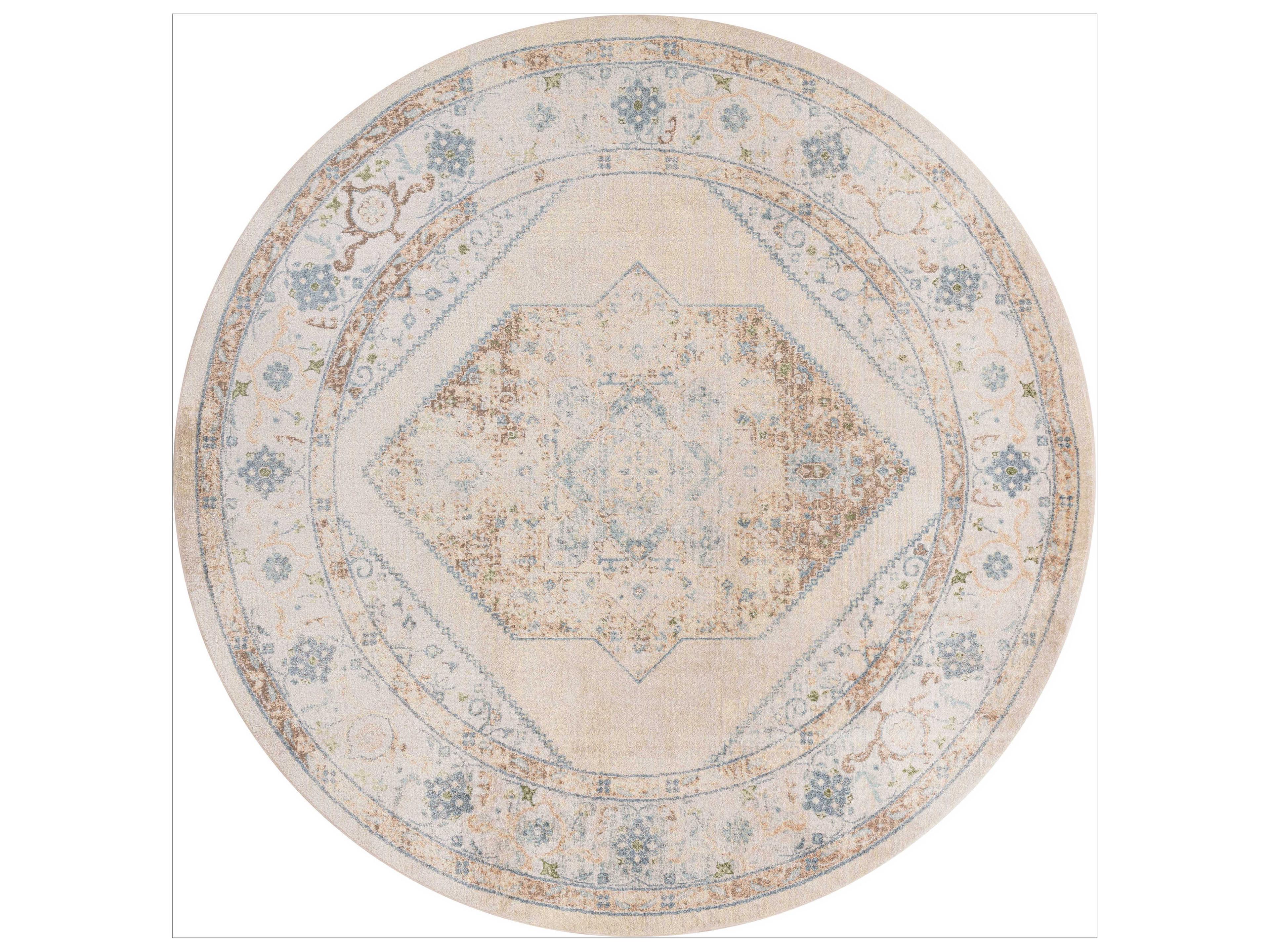 Nourison Astra Machine Washable Bordered Area Rug