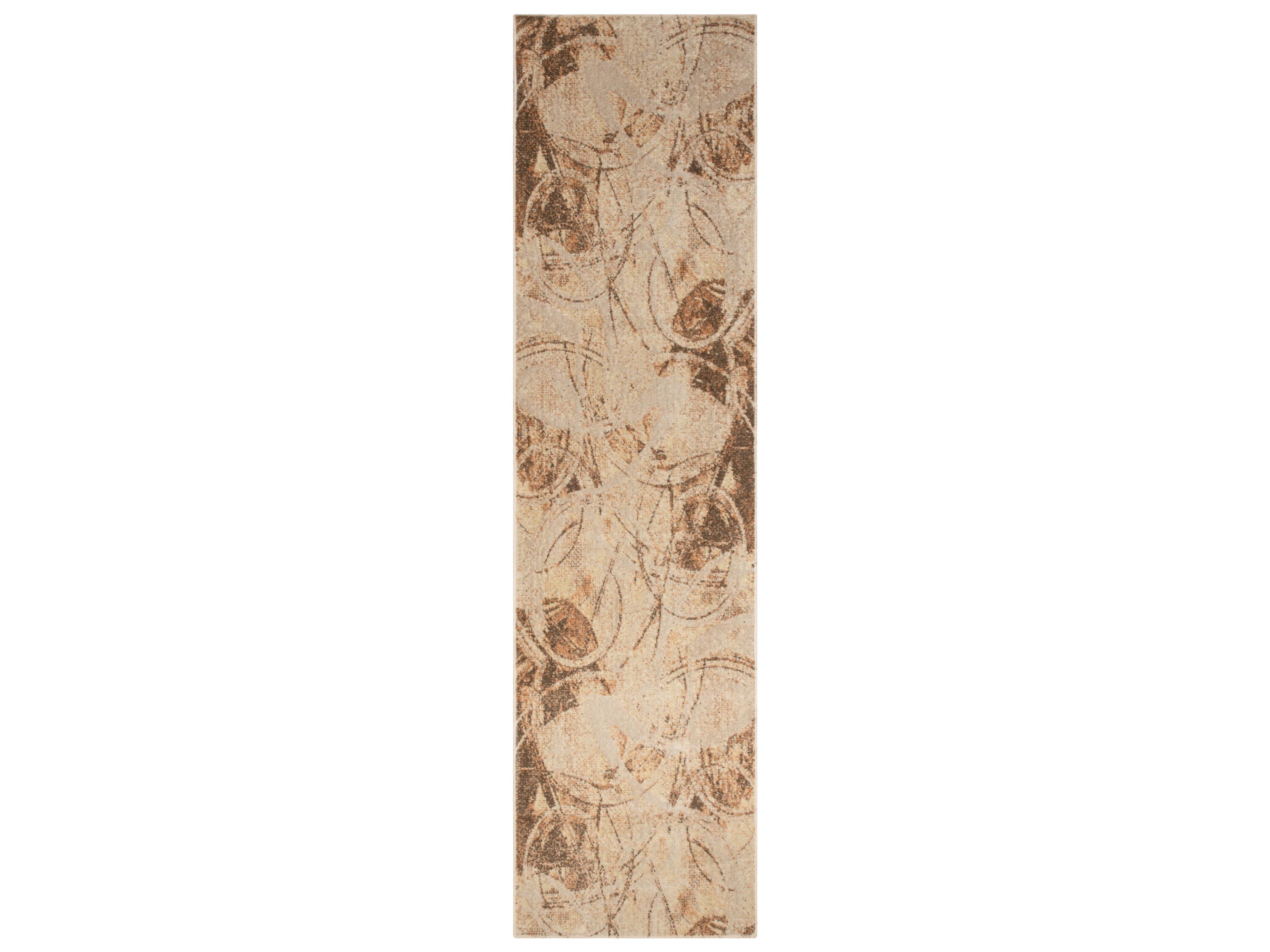 Nourison Astra Machine Washable Abstract Runner Area Rug