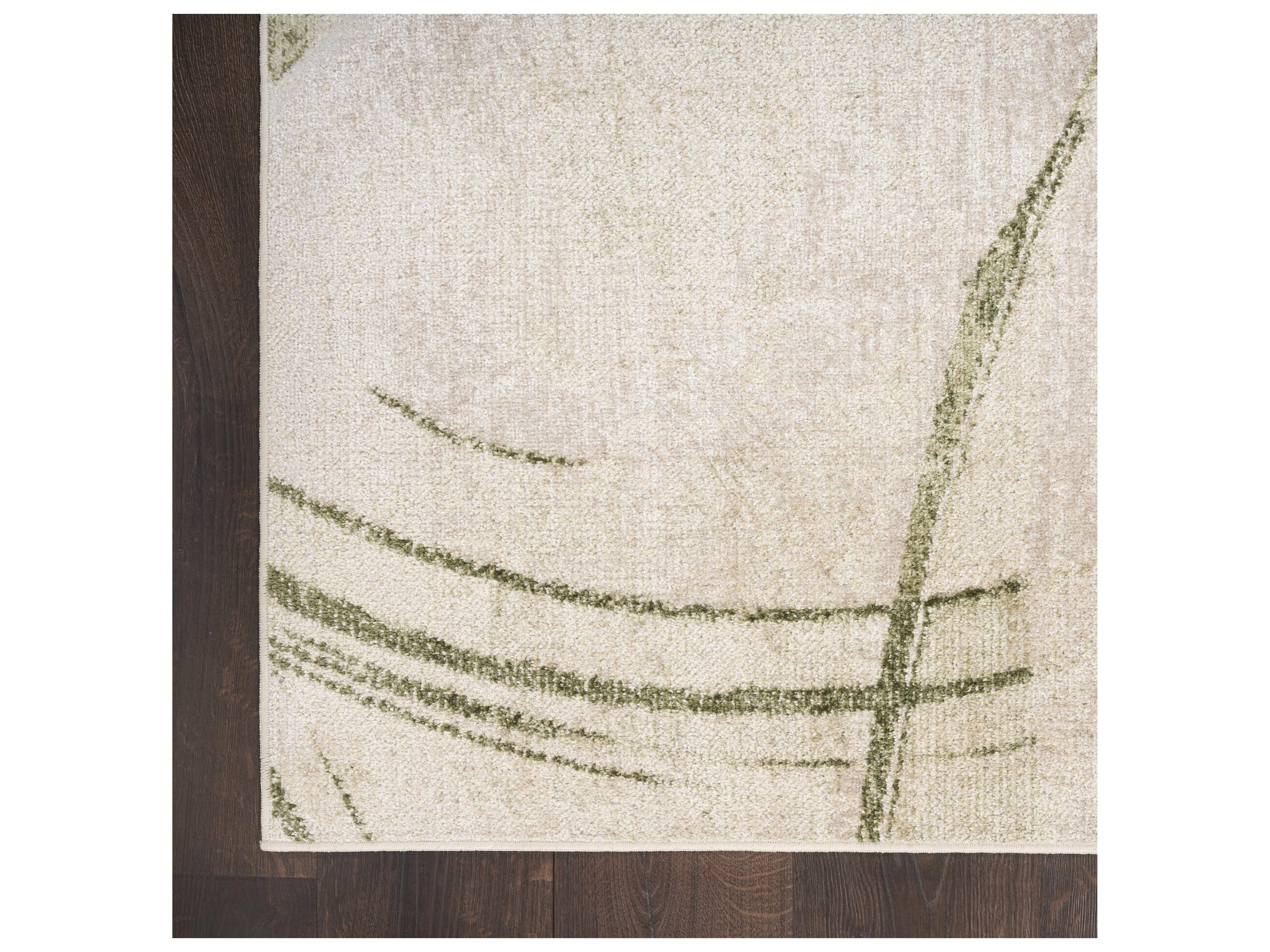 Nourison Astra Machine Washable Abstract Runner Area Rug