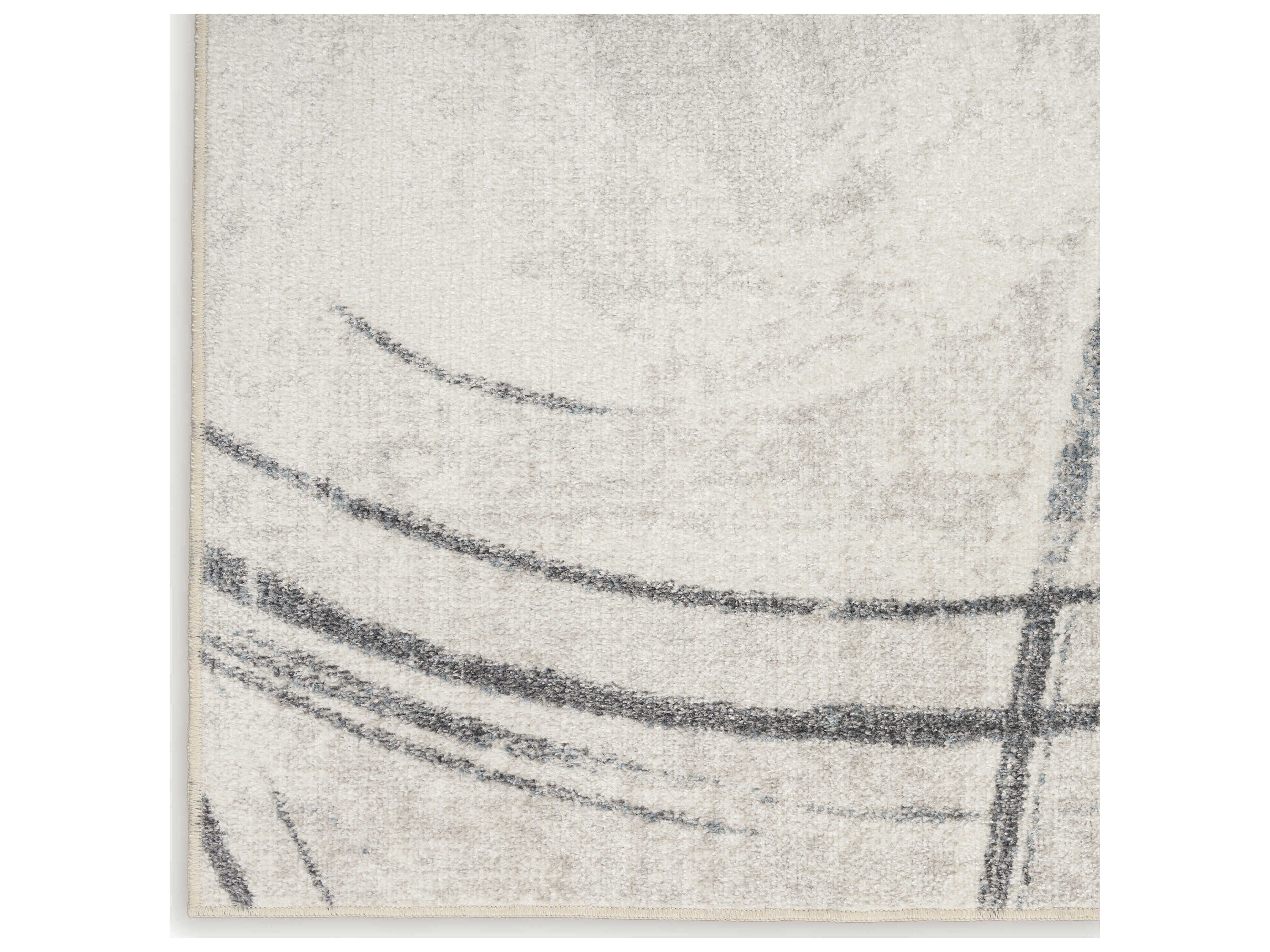 Nourison Astra Machine Washable Abstract Runner Area Rug