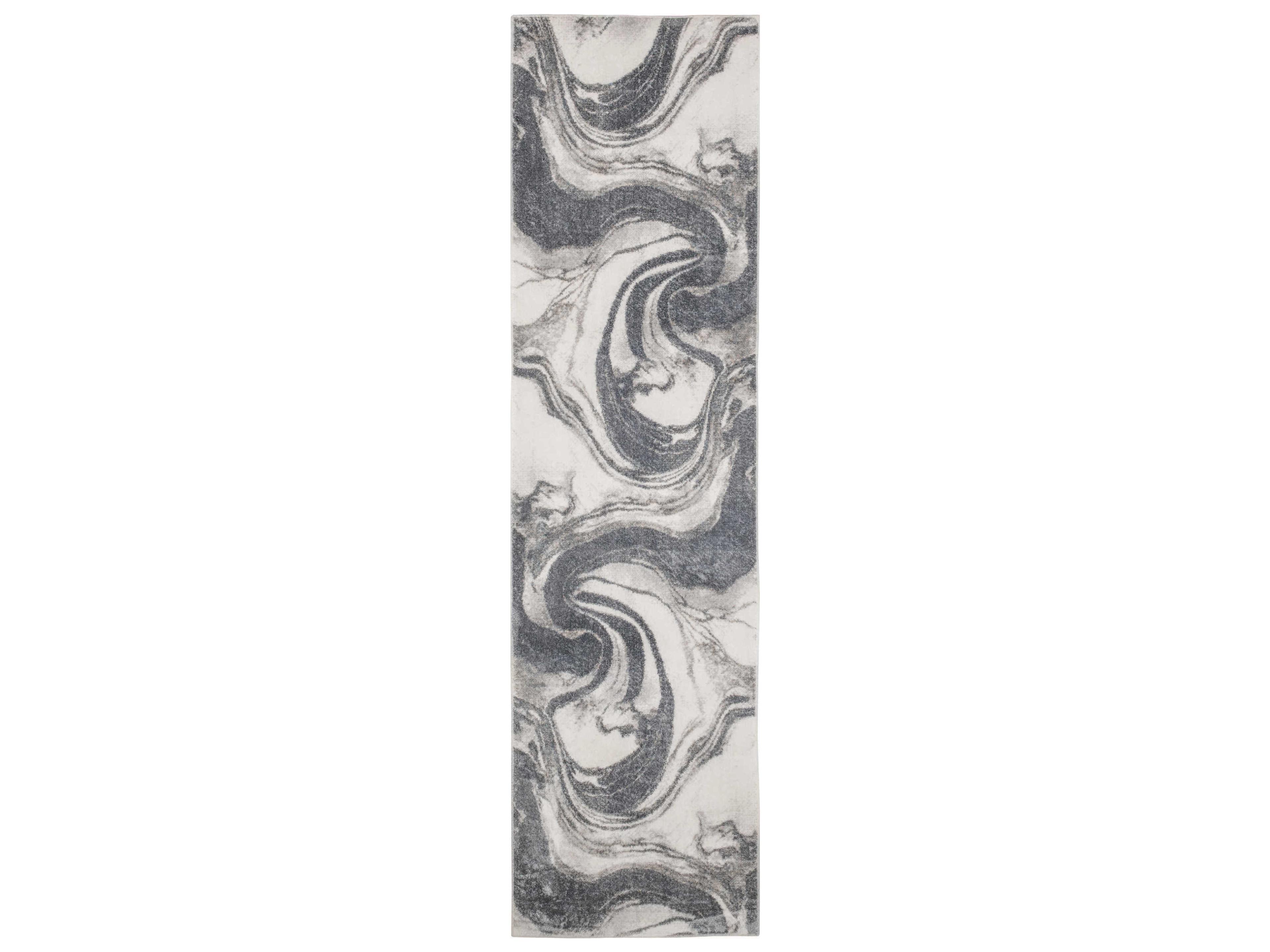 Nourison Astra Machine Washable Abstract Runner Area Rug