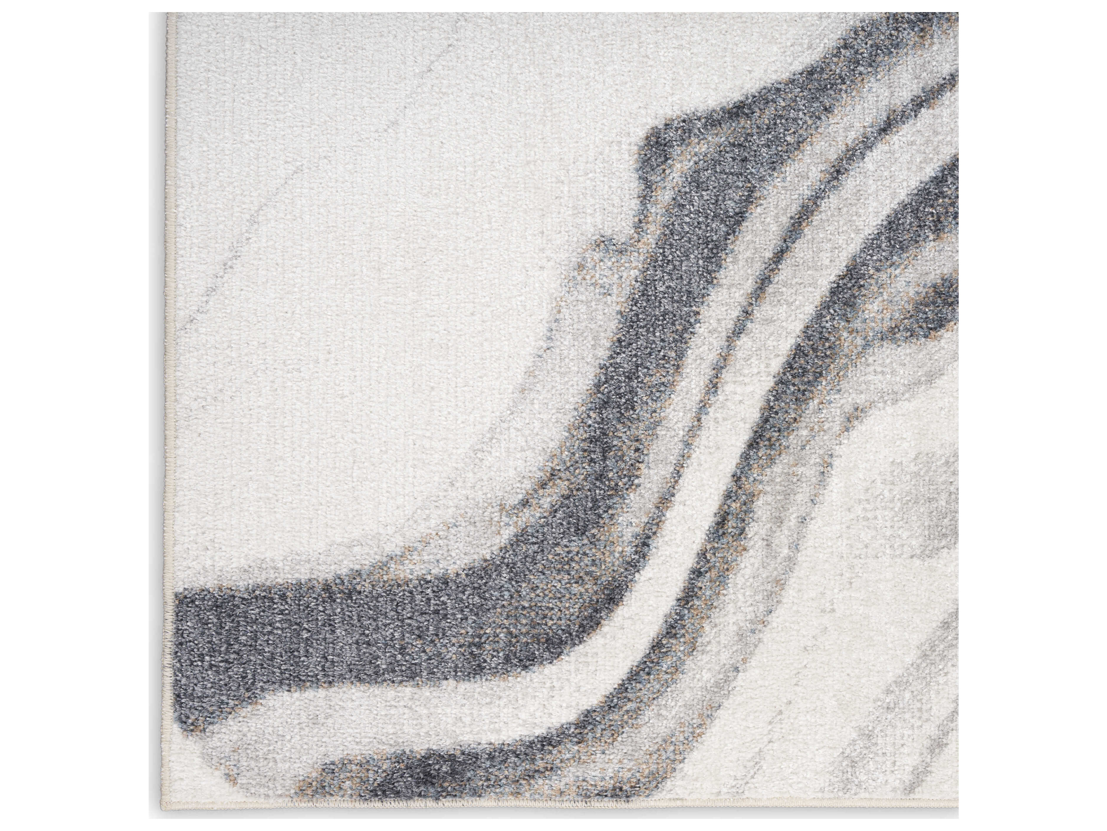 Nourison Astra Machine Washable Abstract Runner Area Rug