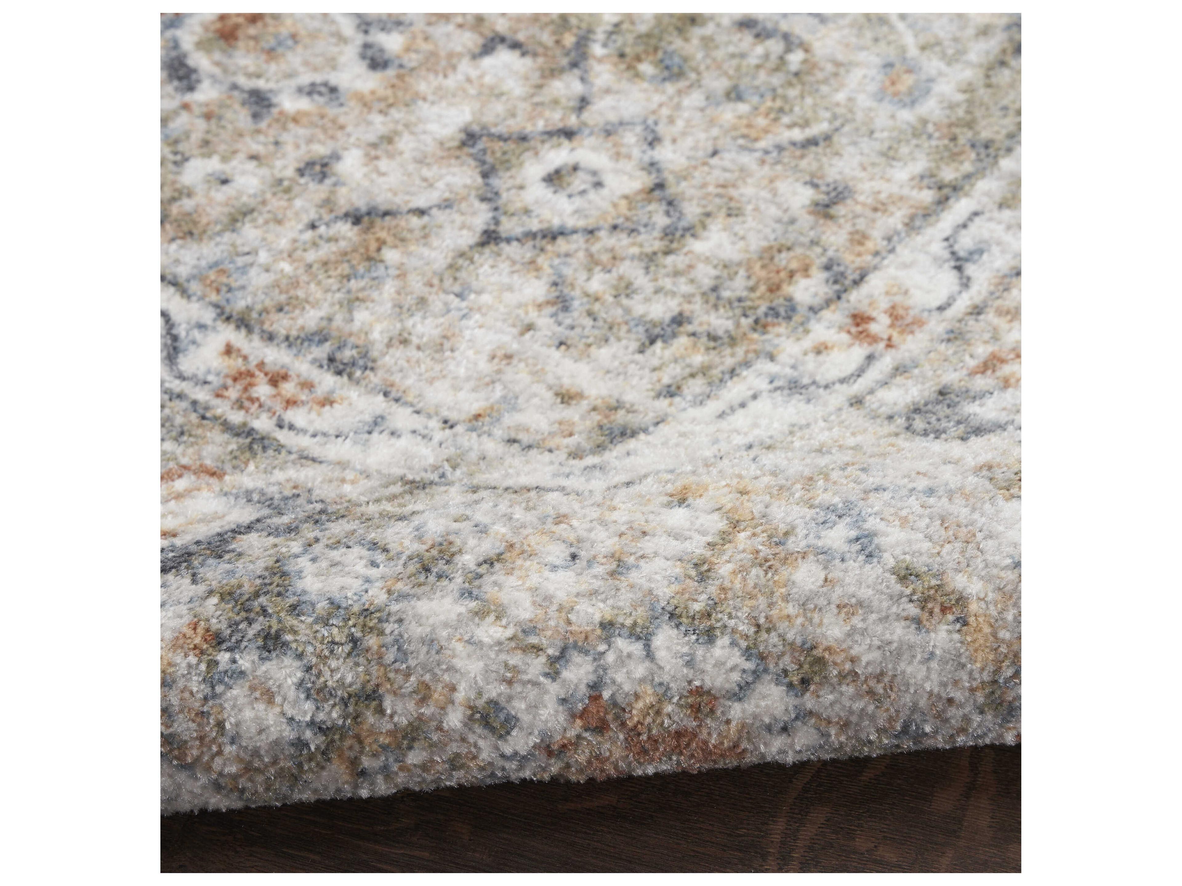 Nourison Astra Machine Washable Bordered Area Rug