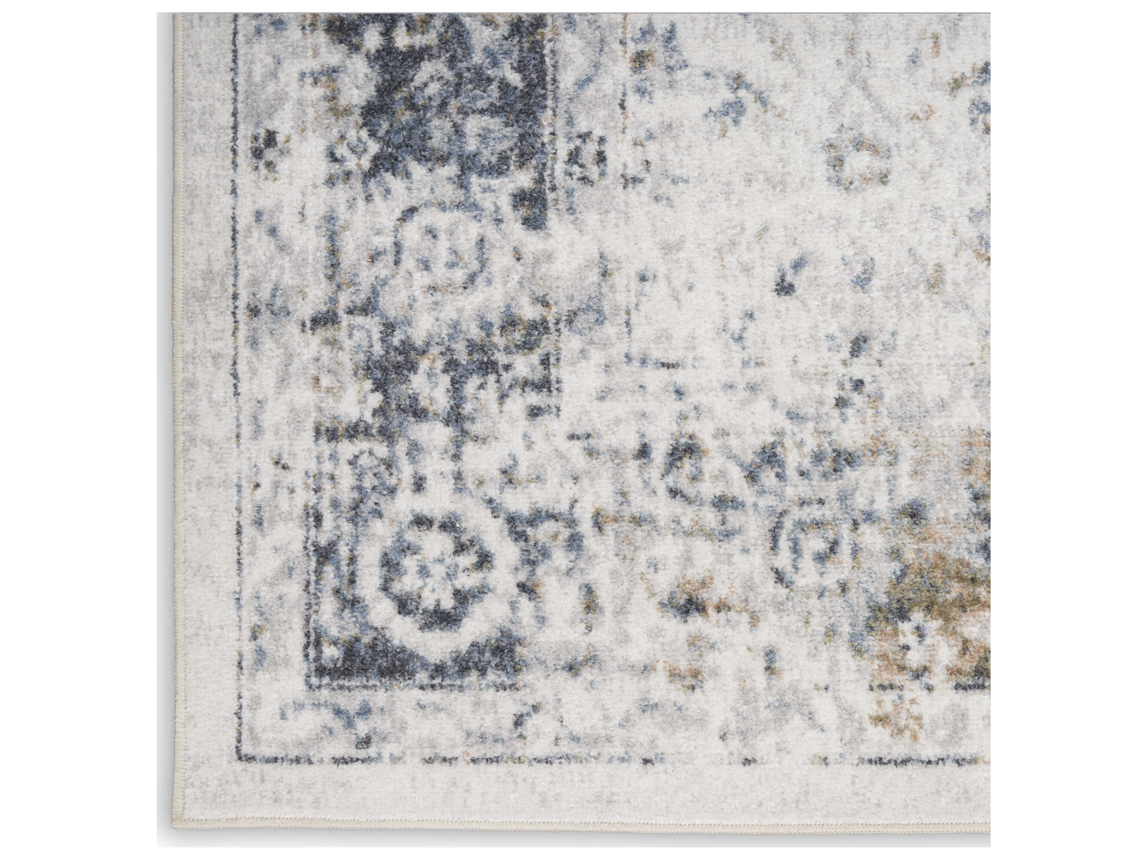 Nourison Astra Machine Washable Bordered Area Rug