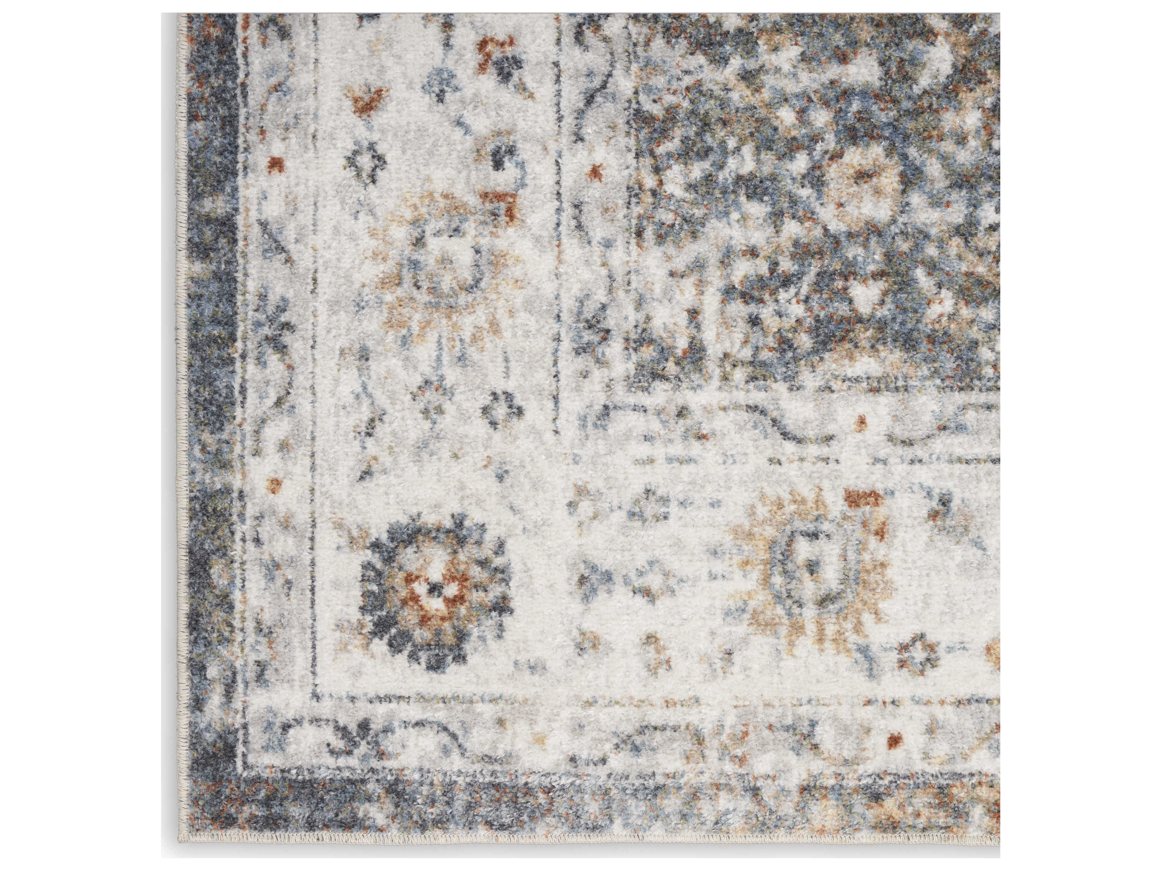 Nourison Astra Machine Washable Bordered Area Rug